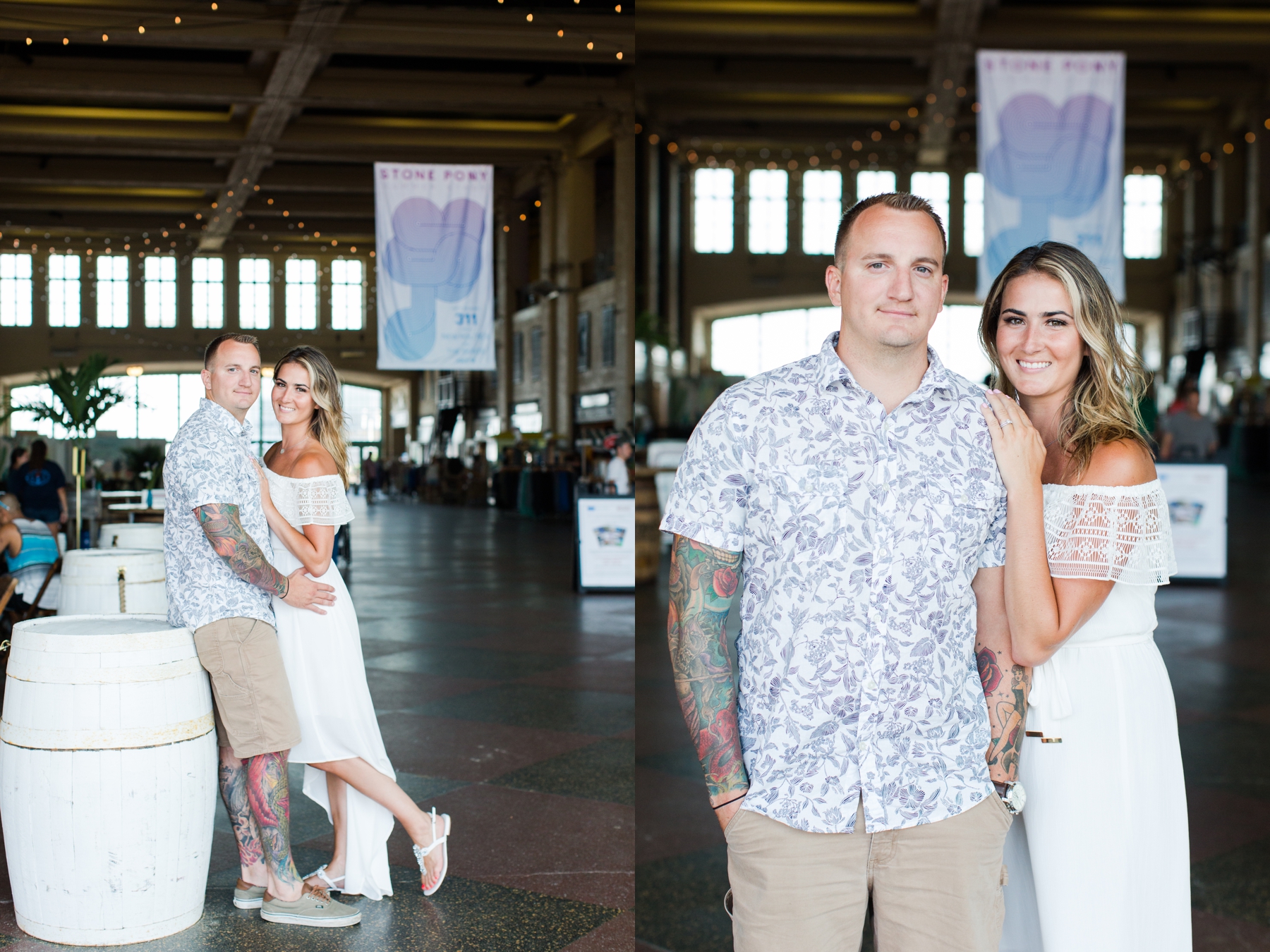 Asbury Park Boardwalk Engagement 