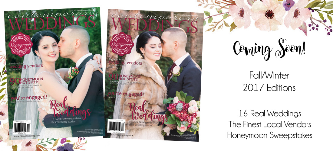 Published in PRINT on the front cover of Contemporary Weddings Magazine