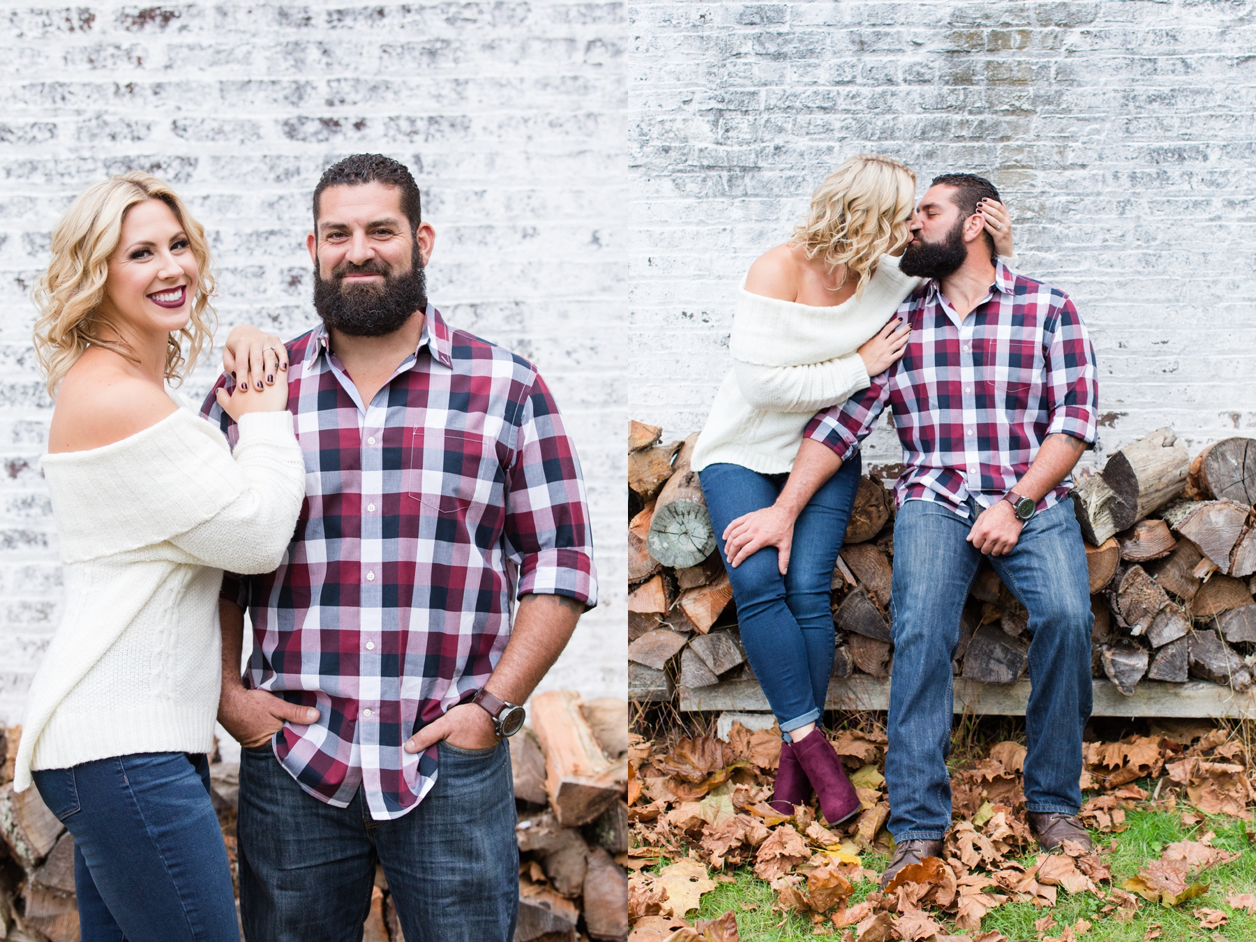 Engagement photo Allaire Park 