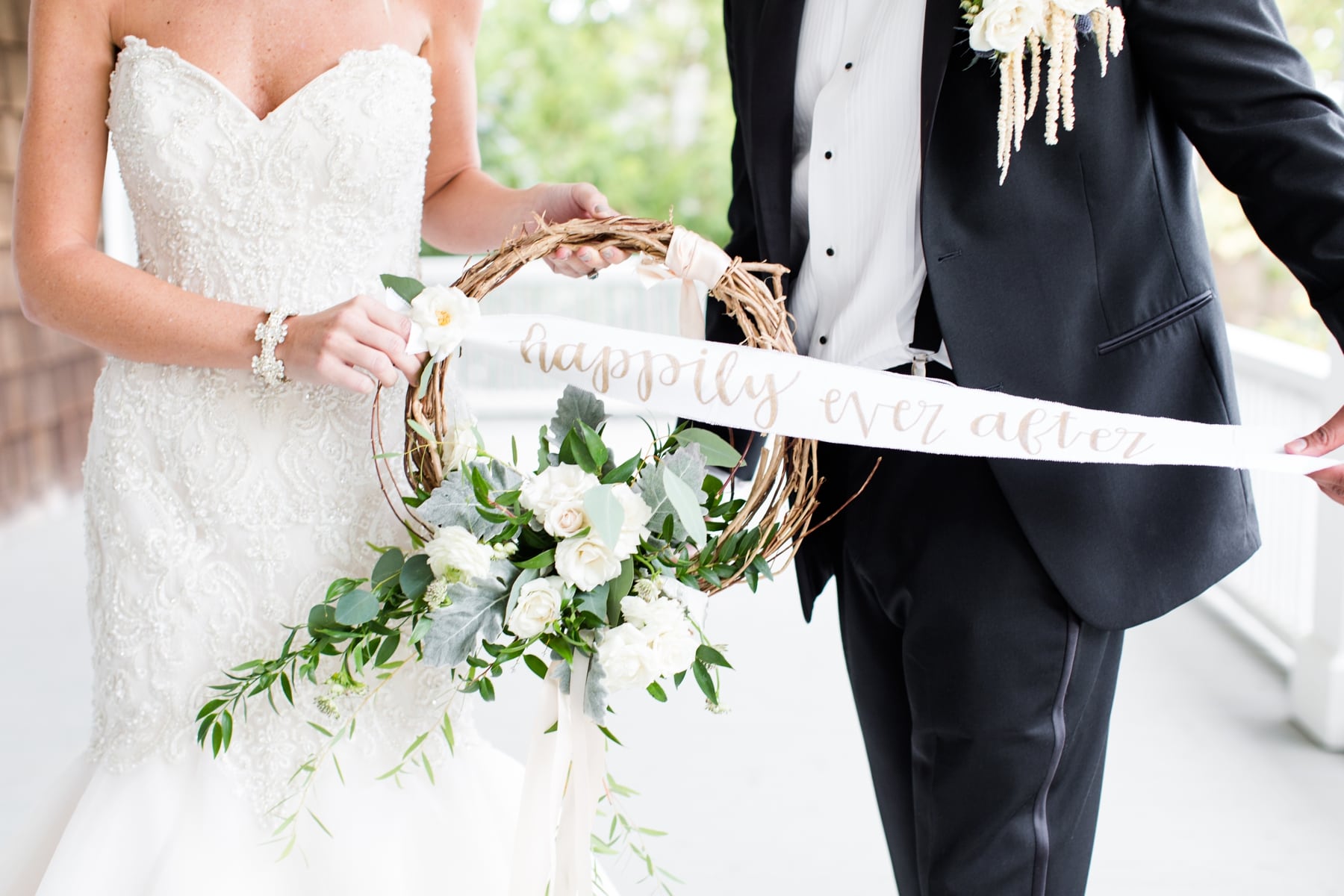 Couple Holding a Ribbon Water Witch Club