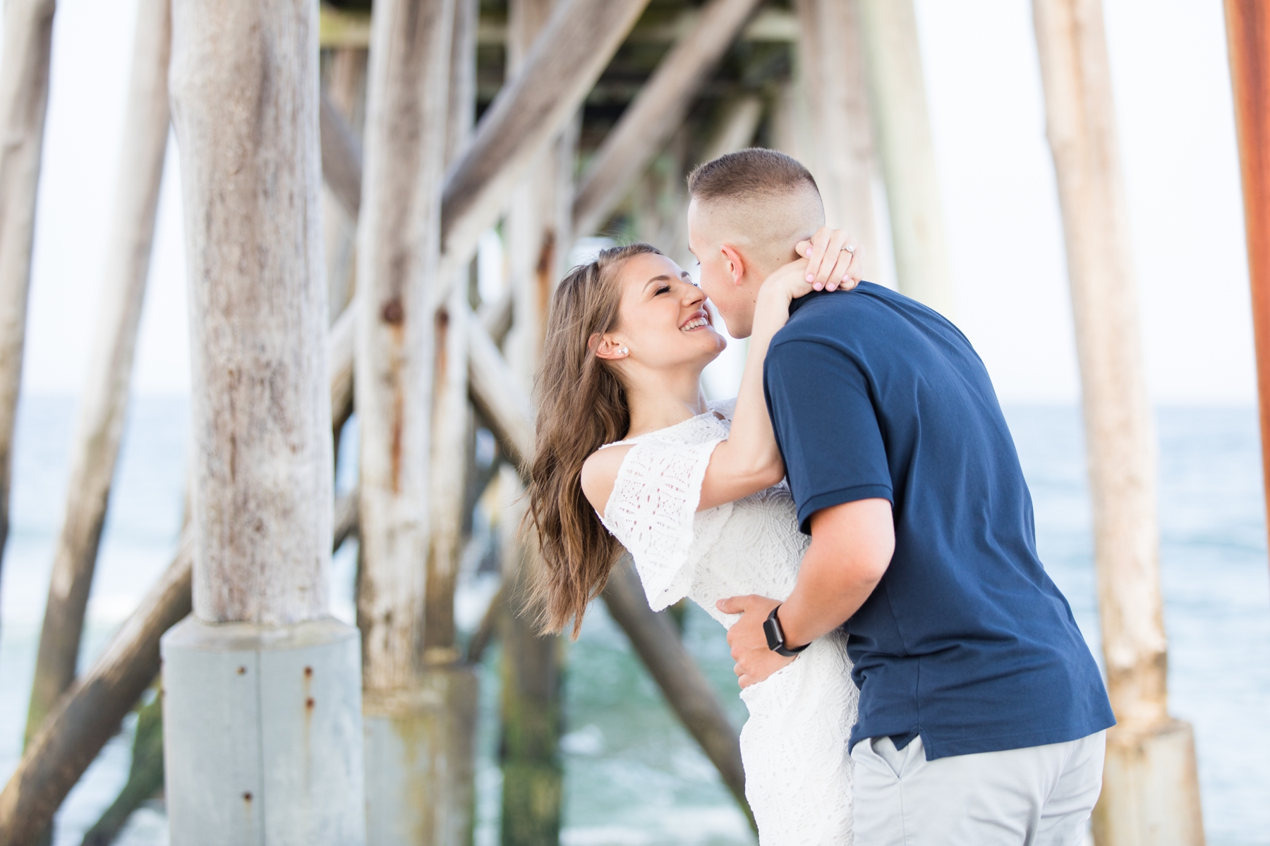 NJ Beach Engagement Photography