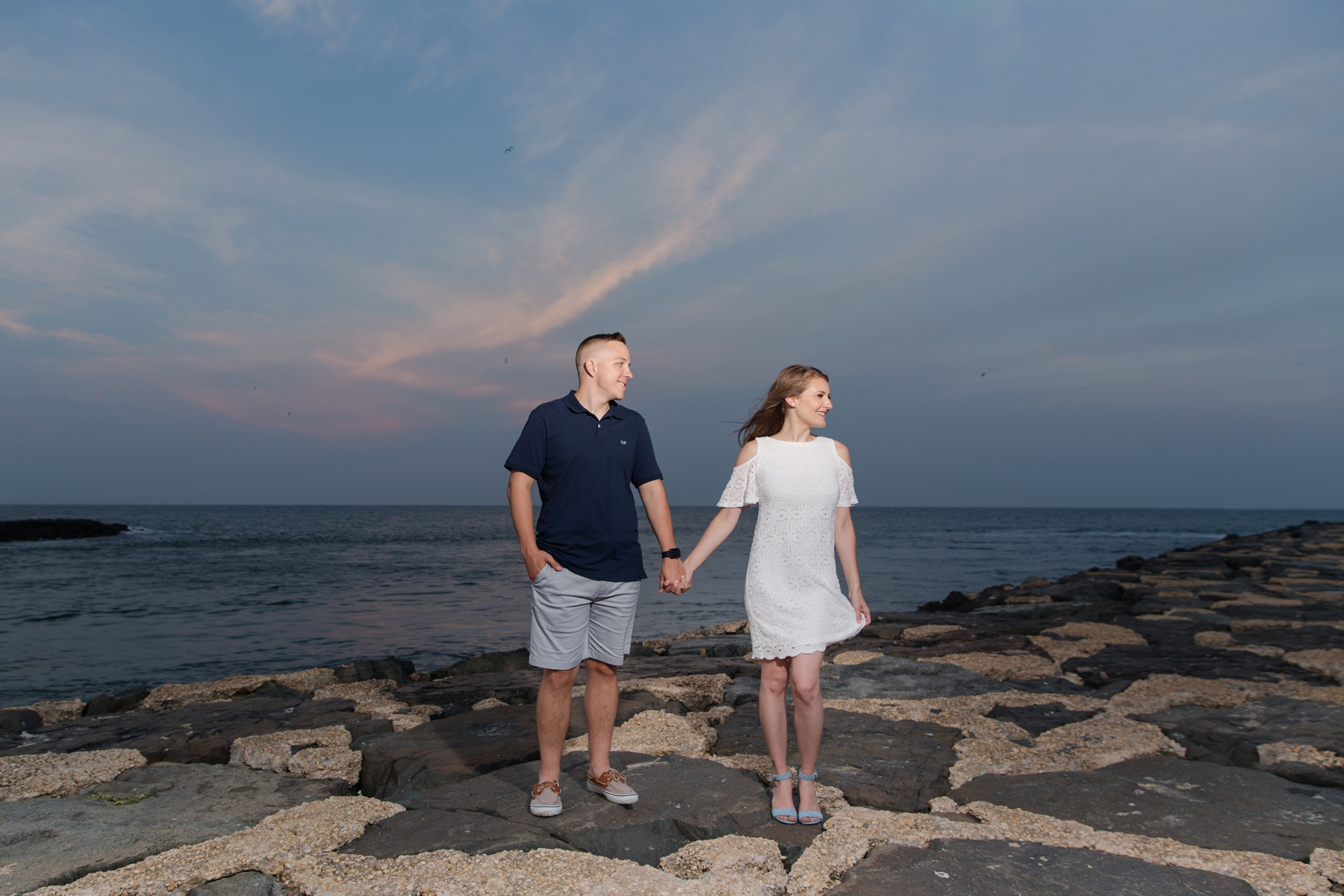 NJ Beach Engagement Photography