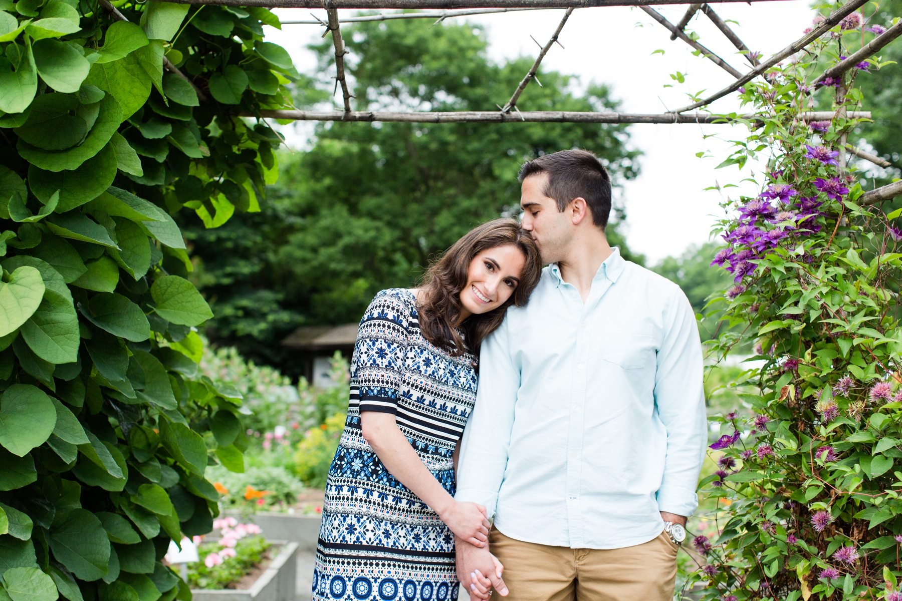 Engangement Photoshoot at Deep Cut Gardens Nj