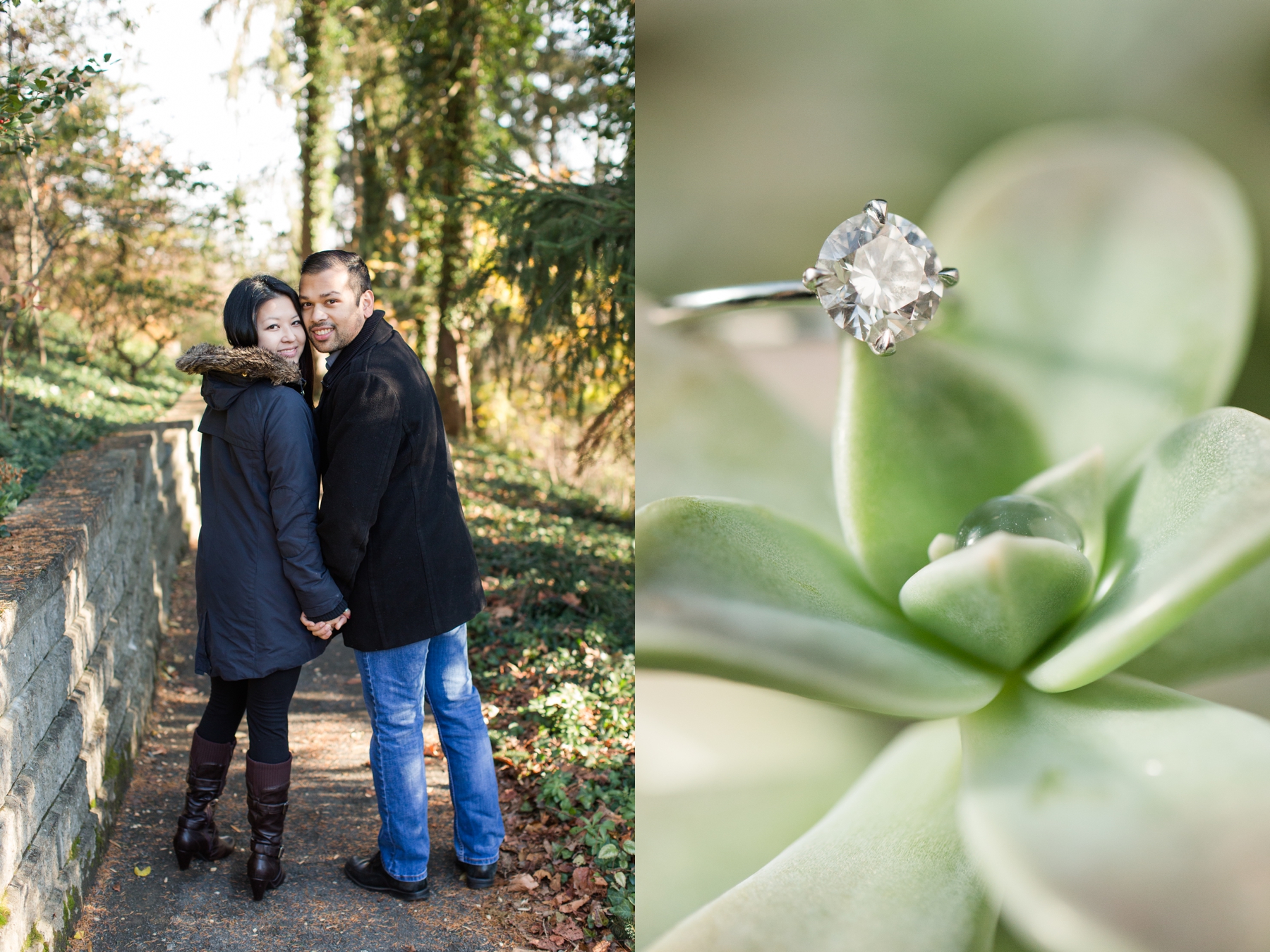 Stephanie and Naveed Engagement Ring