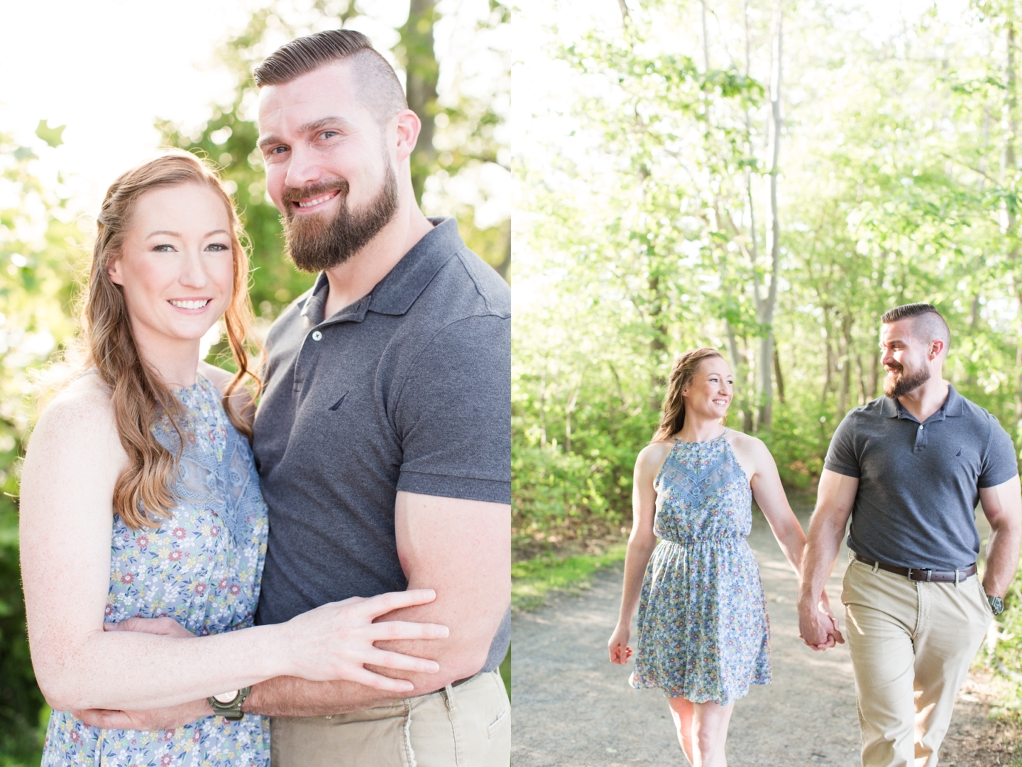 Sara and Chris’ Engagement Photography at Manasquan Reservoir