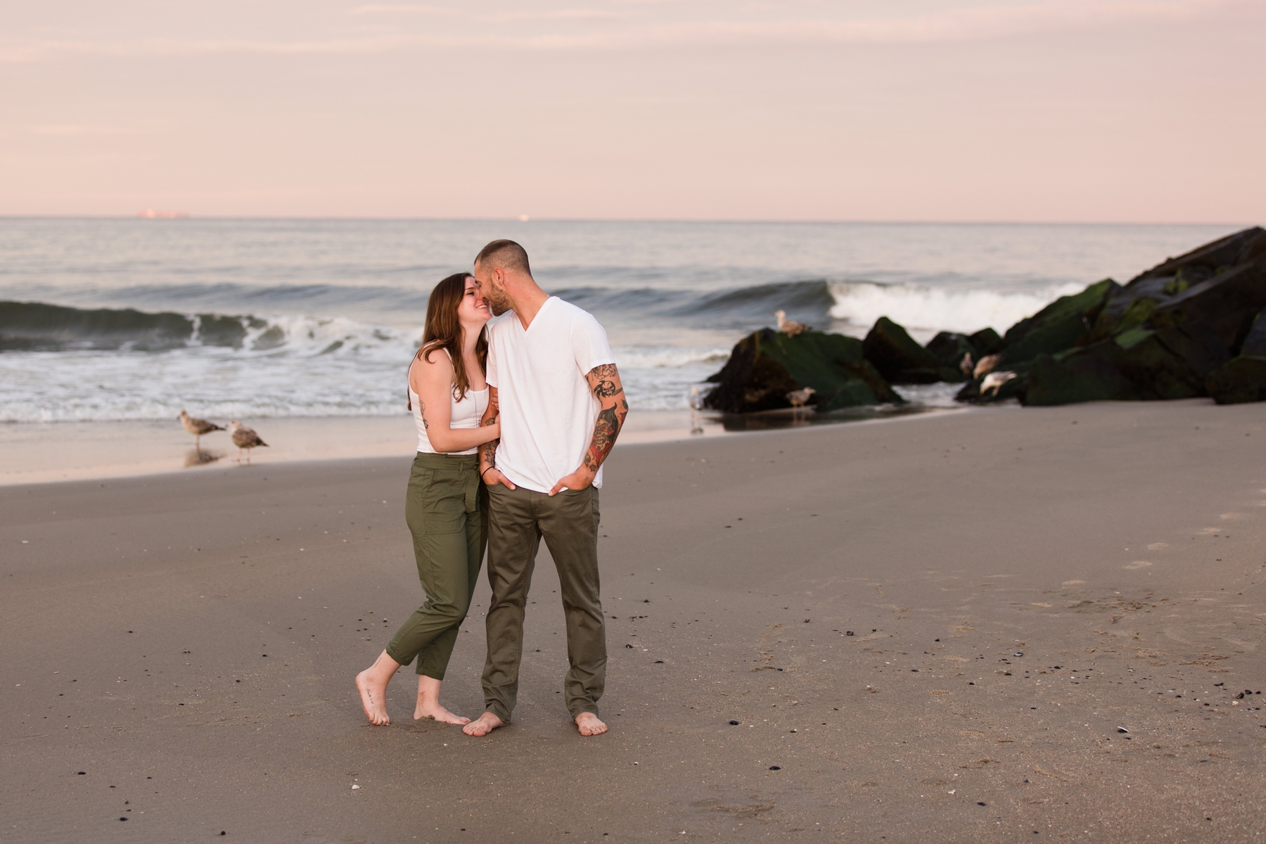 Beach Engagement Photography