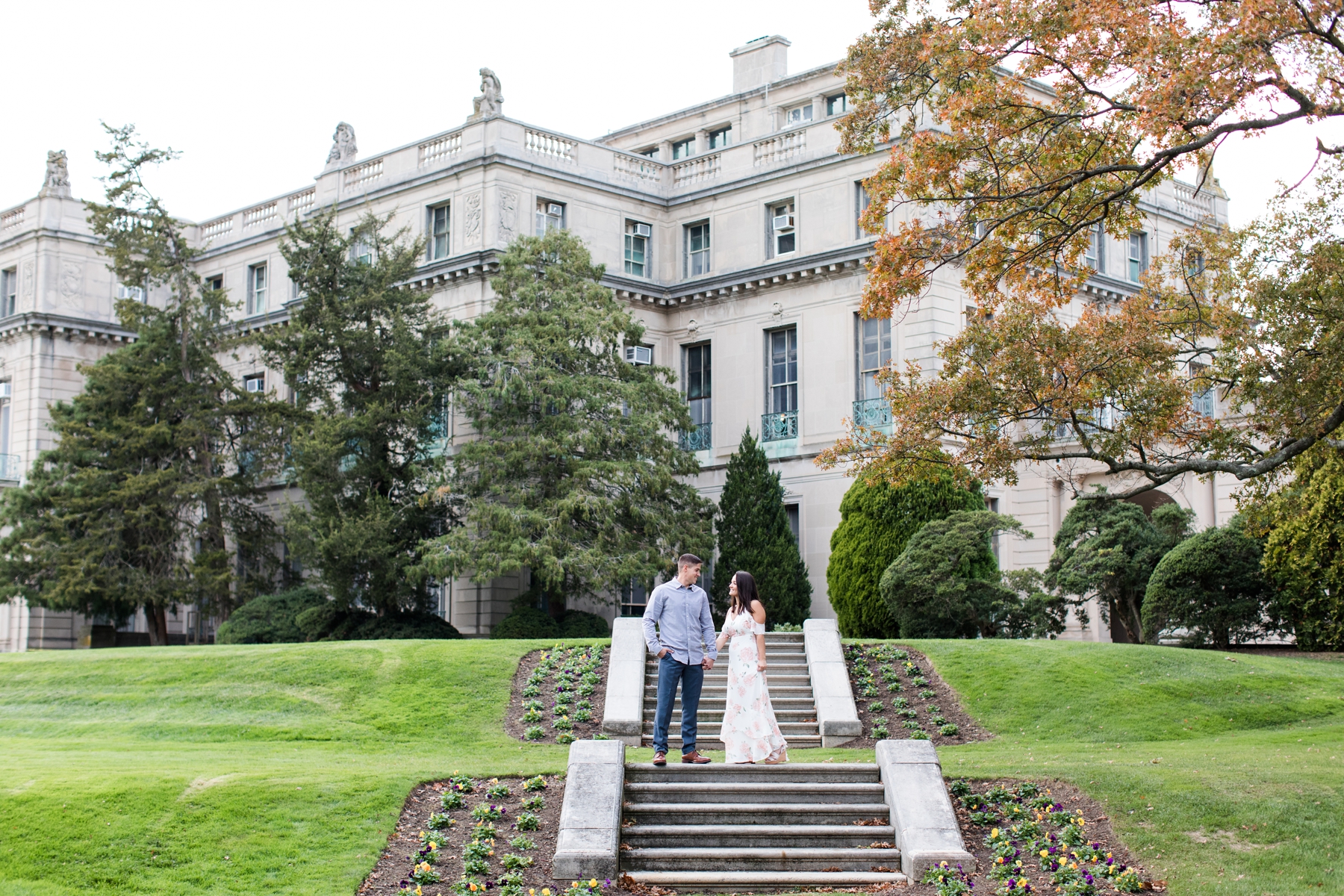 Monmouth University engagement photos