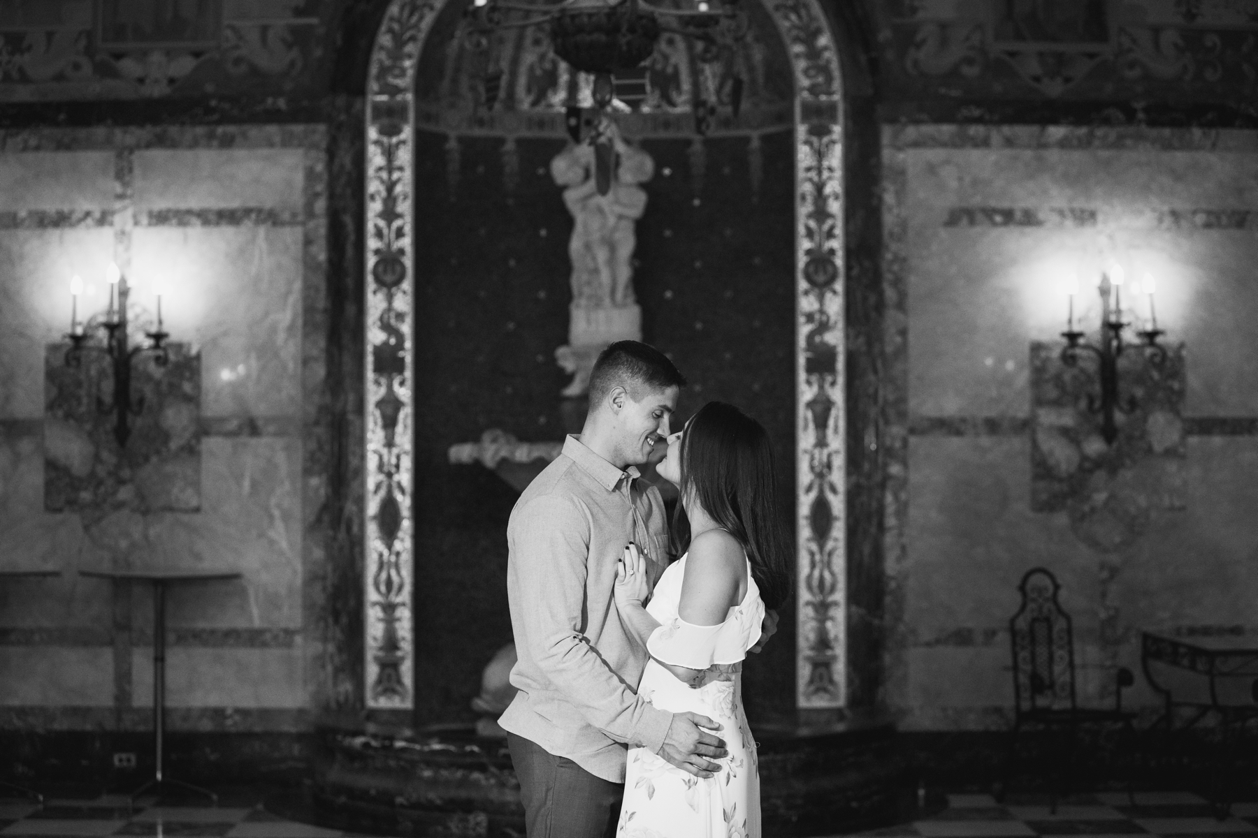 Monmouth University engagement photos