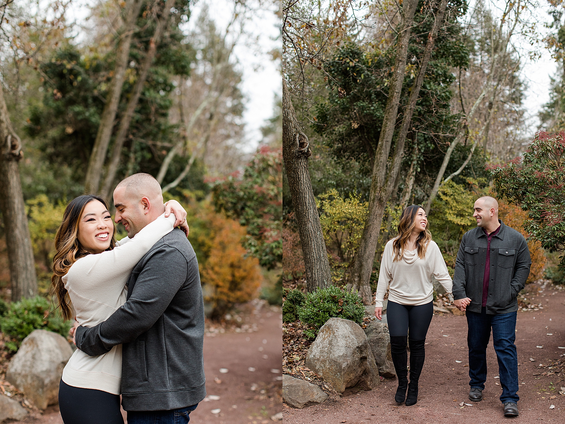 Sayen Gardens Engagement