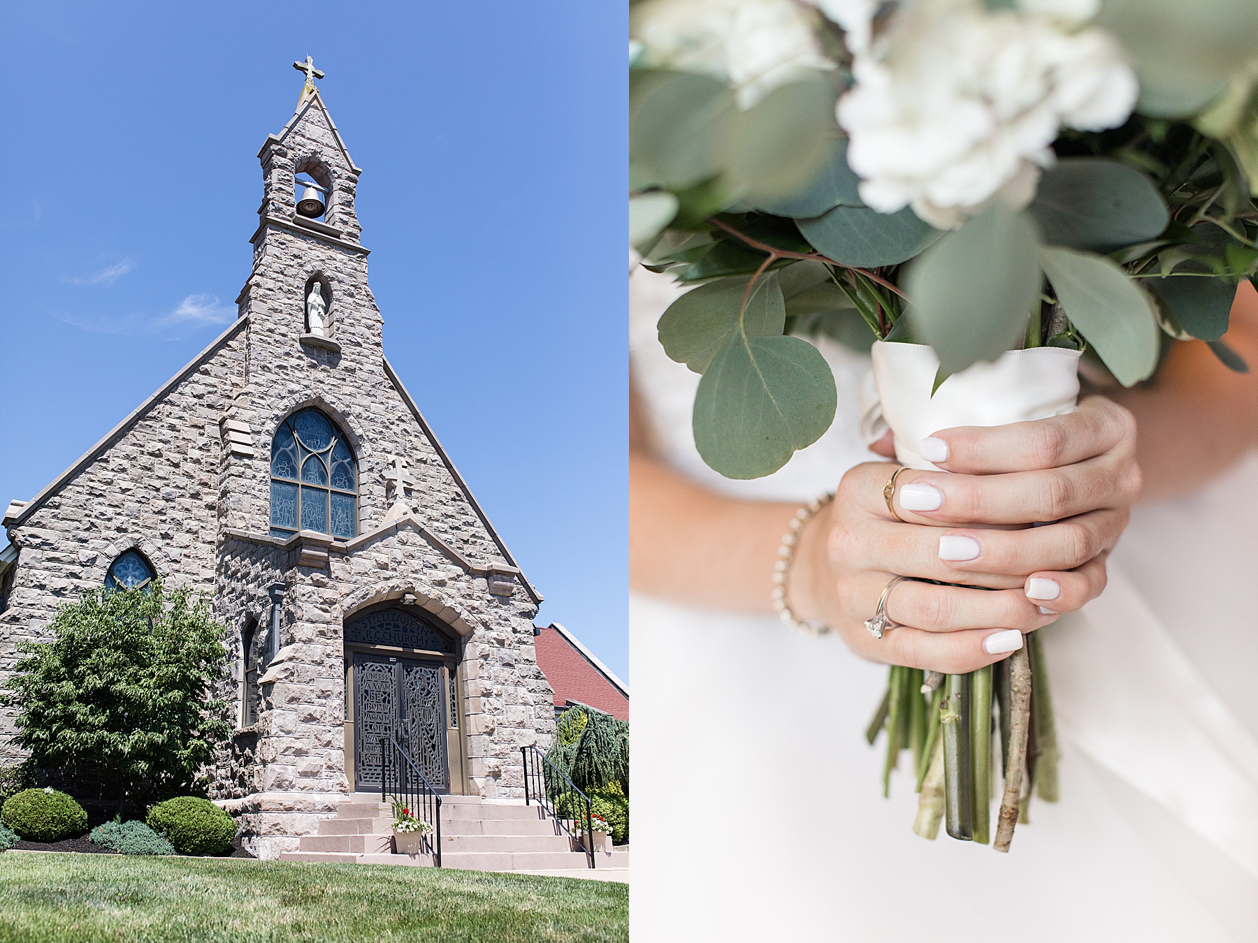 Wedding Photo St. Elizabeth of Hungary Church