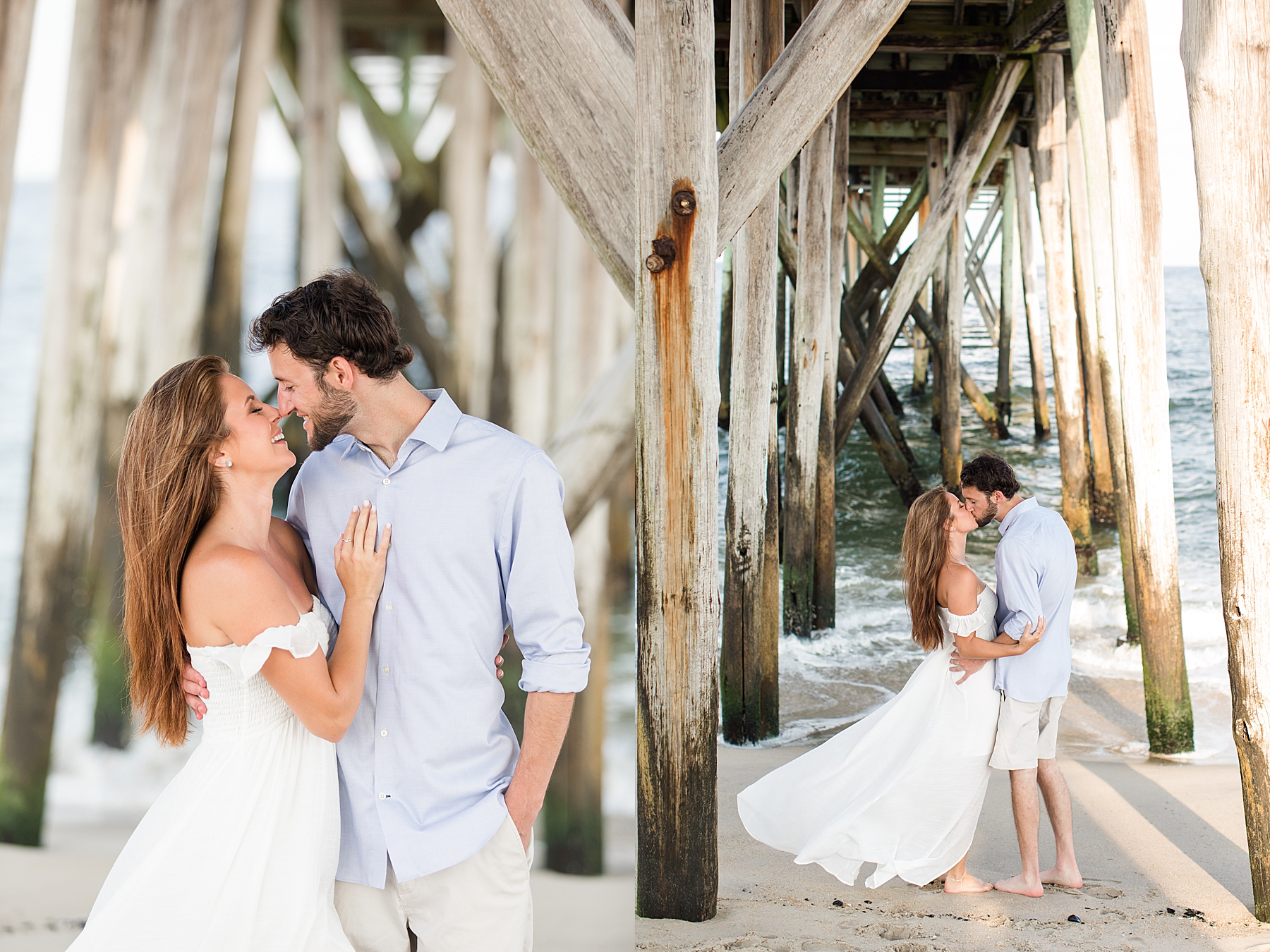 Belmar Beach Engagement Photography