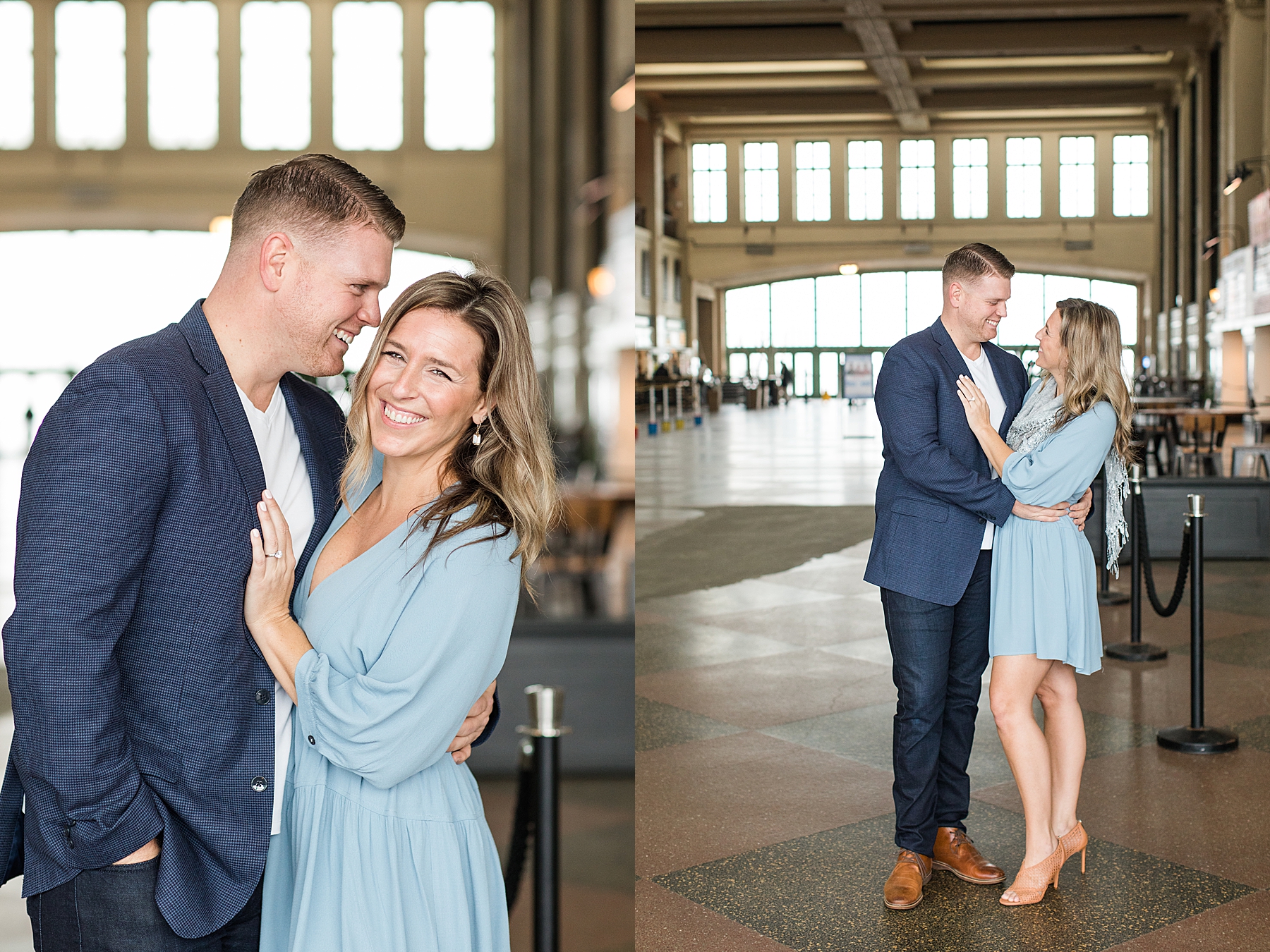 Foggy Asbury Park Engagement Photos