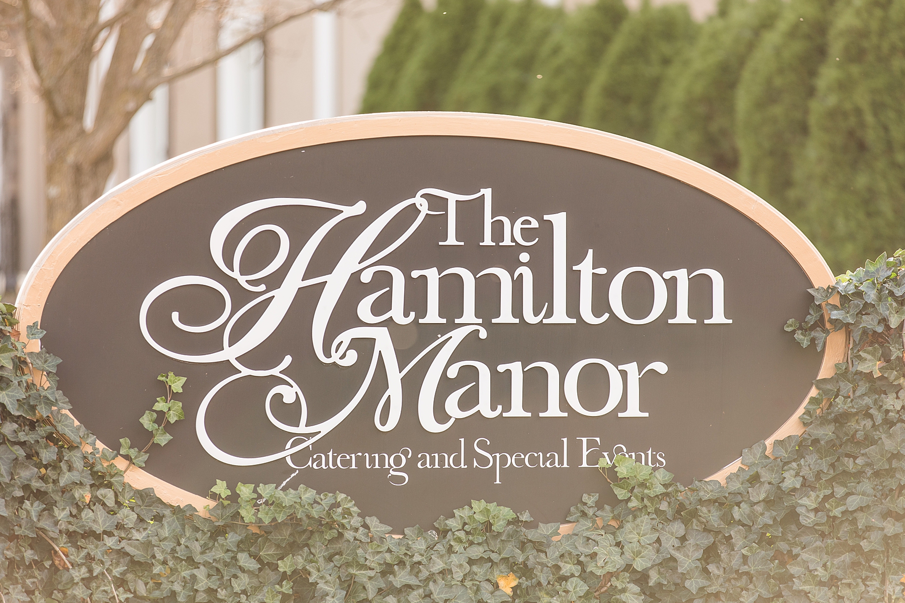 Hamilton Manor Wedding