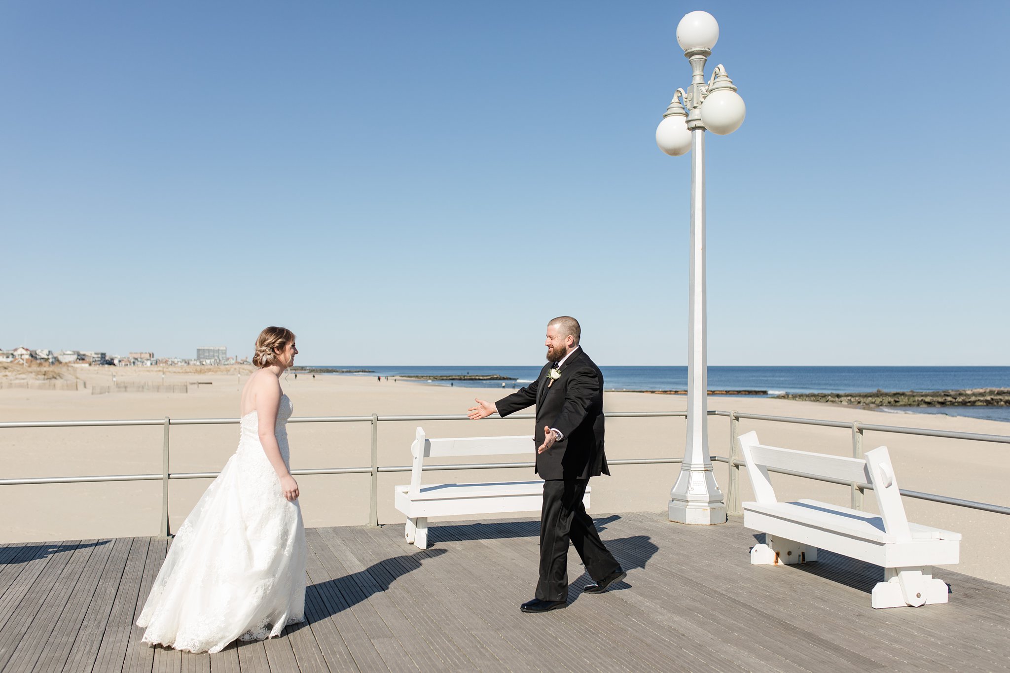 Wedding Pictures Asbury Park Boardwalk