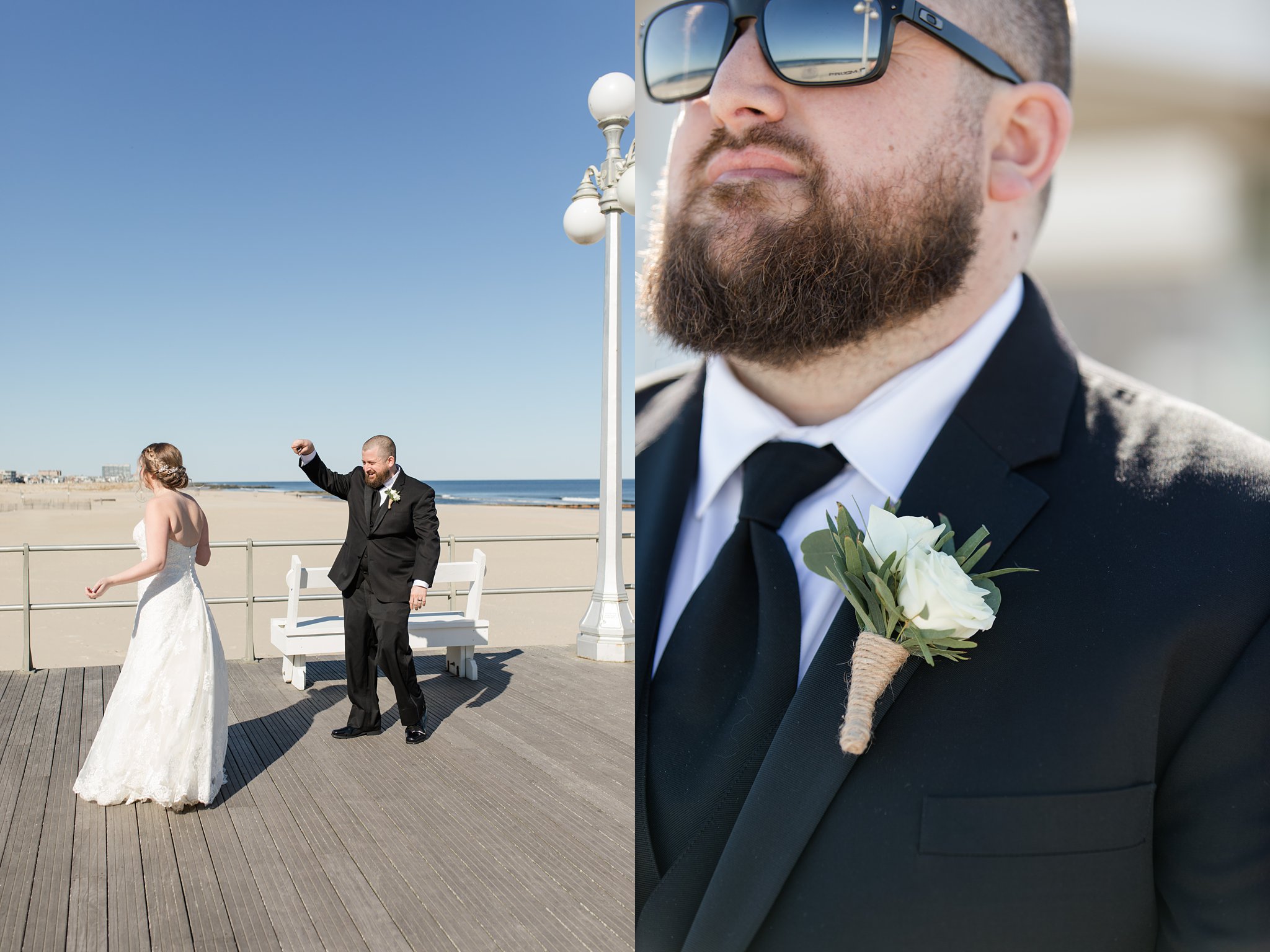 Wedding Photographer Asbury Park Boardwalk