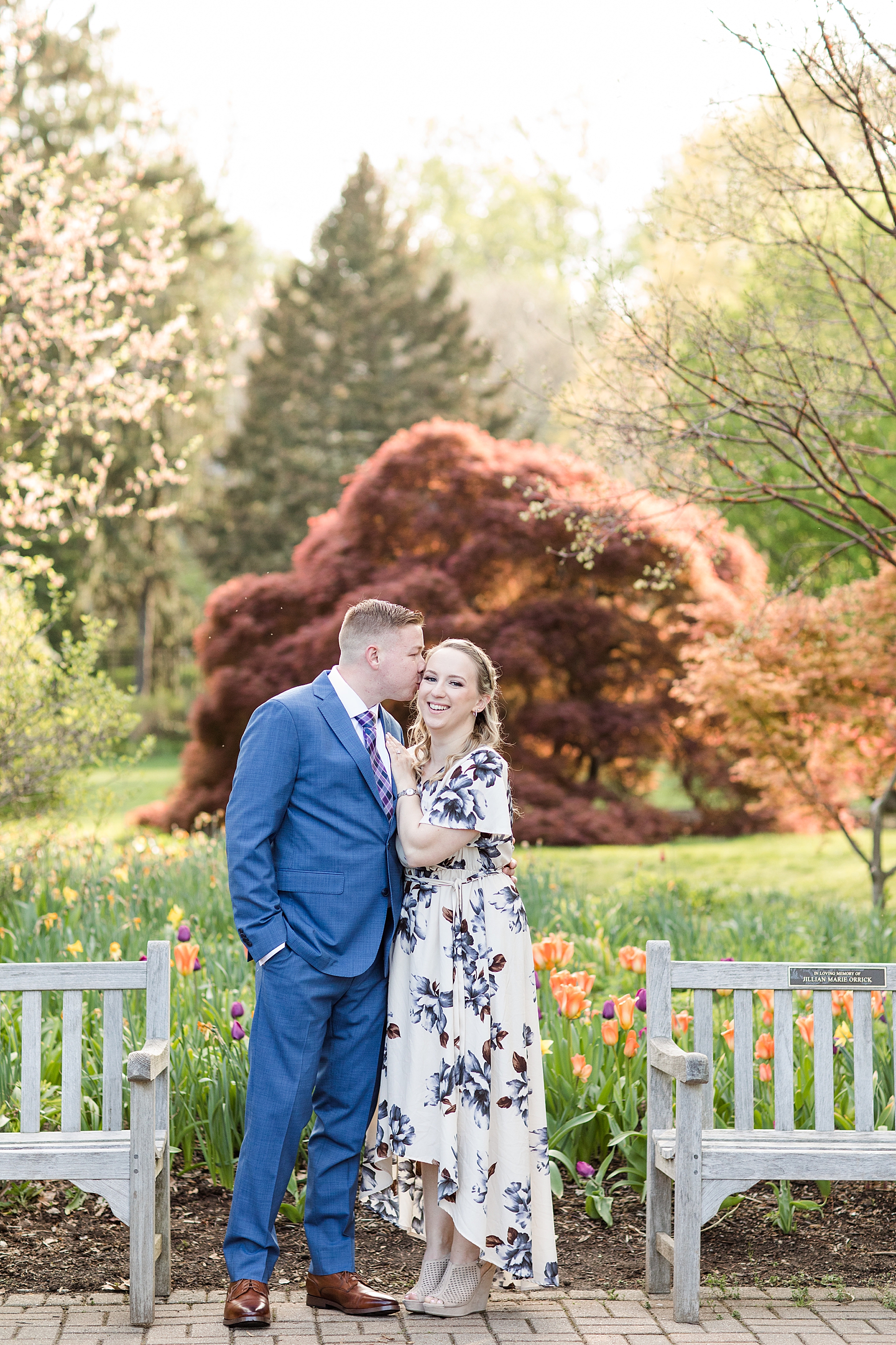 Photography Of Engaged Couple in Deep Cut Gardens