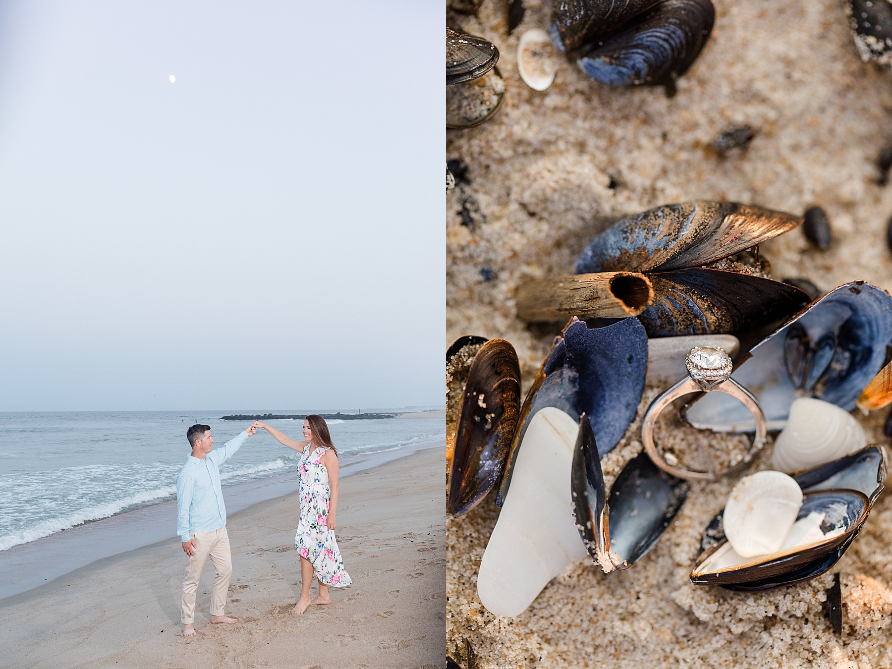 Sea Girt Beach Engagement