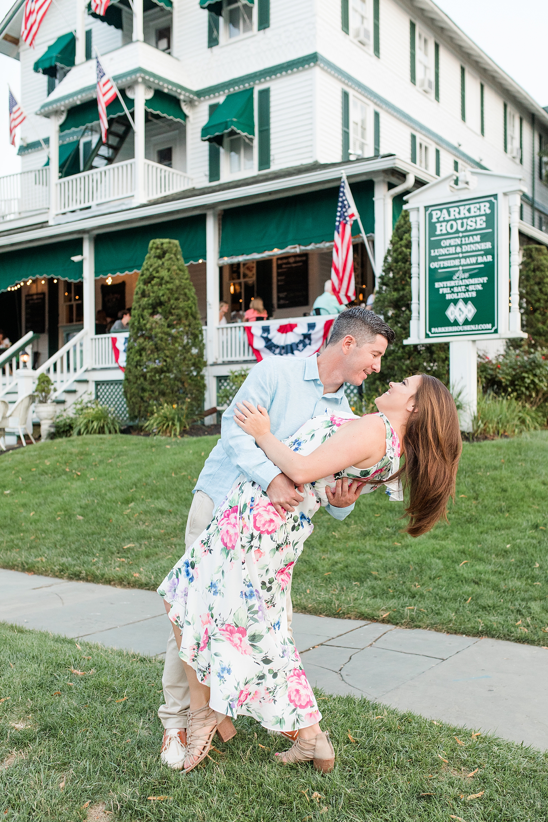 Sea Girt Beach Engagement