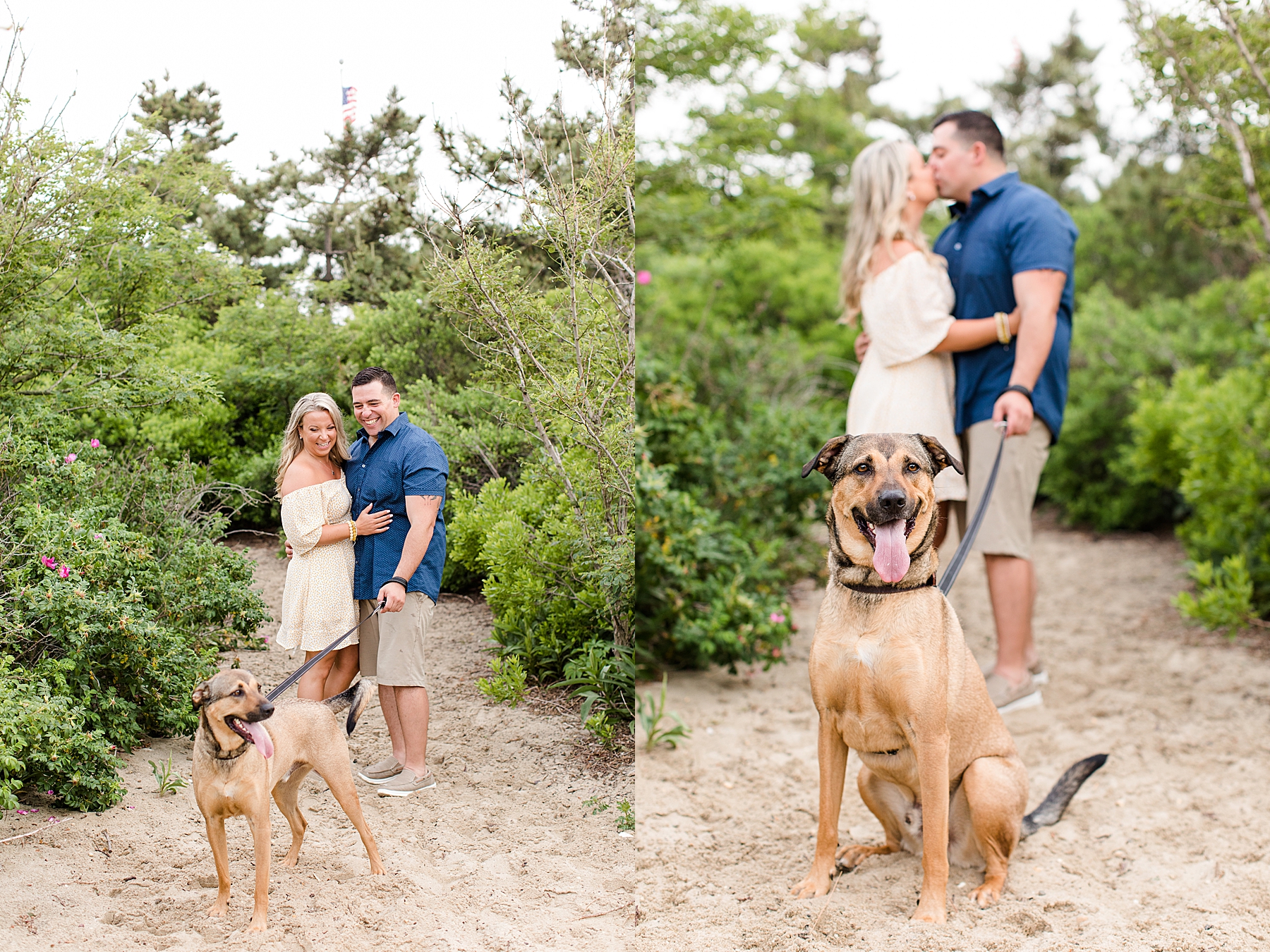 Kristi + Rich’s Belmar Beach Engagement Photos