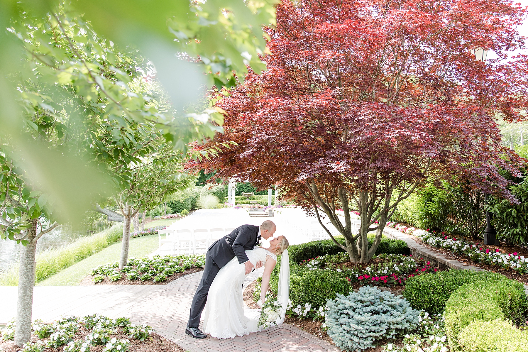 The Mill Spring Lake Wedding Photo