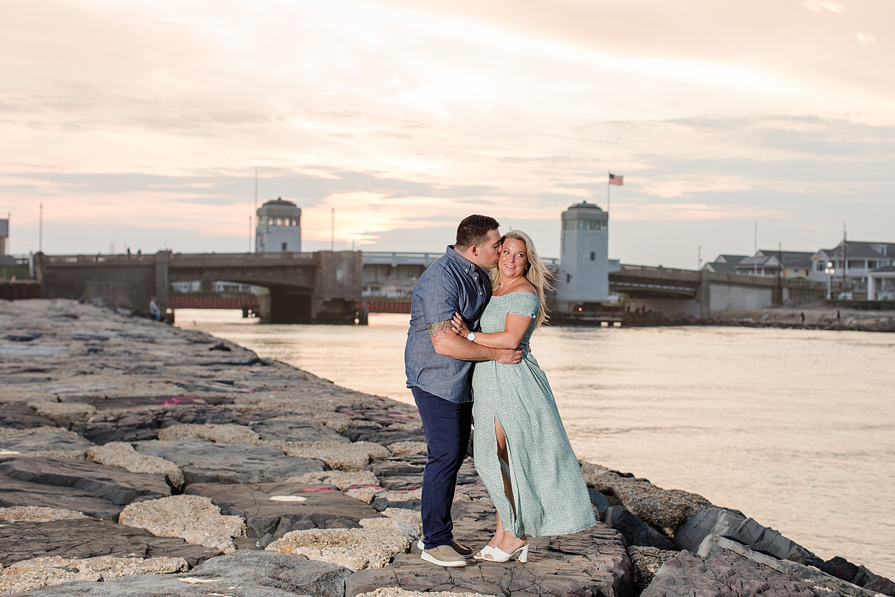 Engagement Photo Belmar Beach