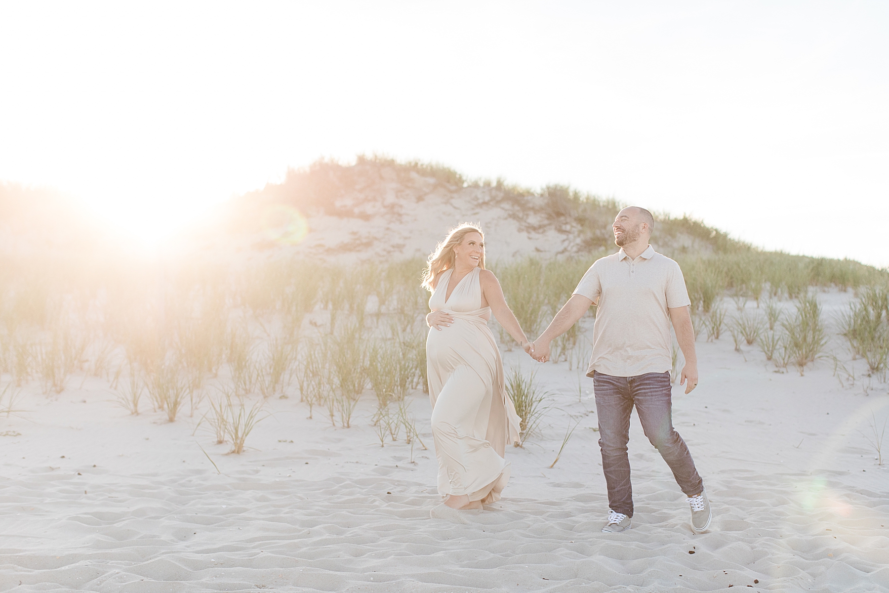 Island Beach State Park Maternity Pictures