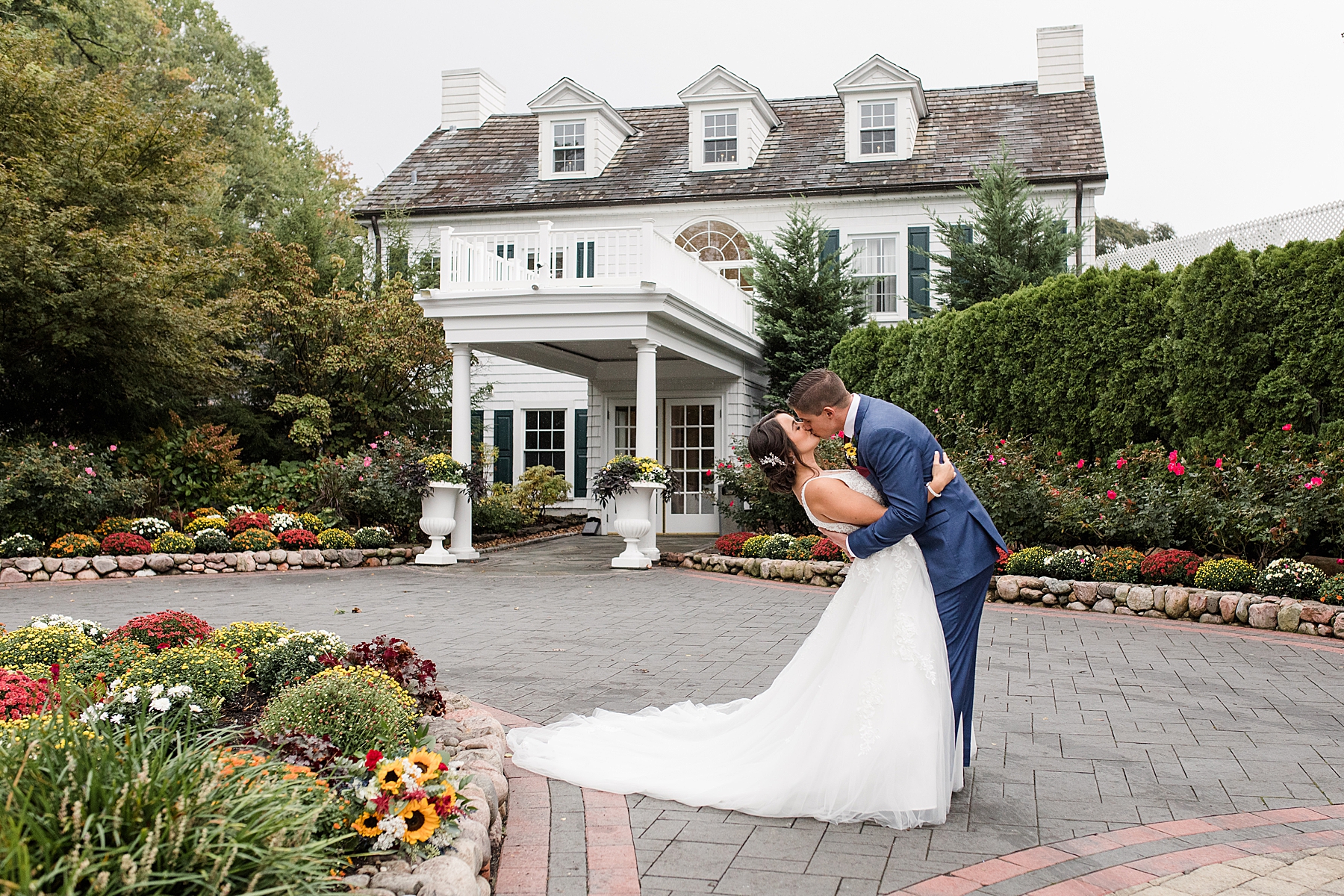 October Wedding at The English Manor