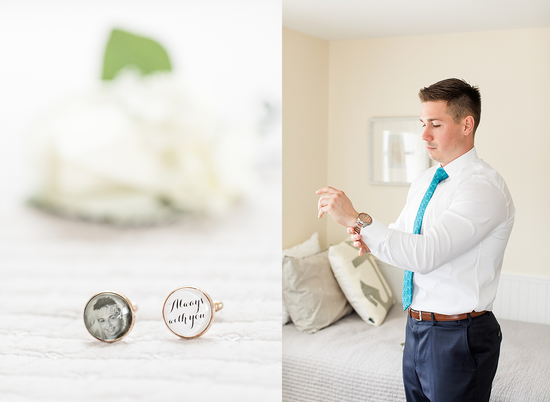 Groom's Wedding Photography Brant Beach Yacht Club