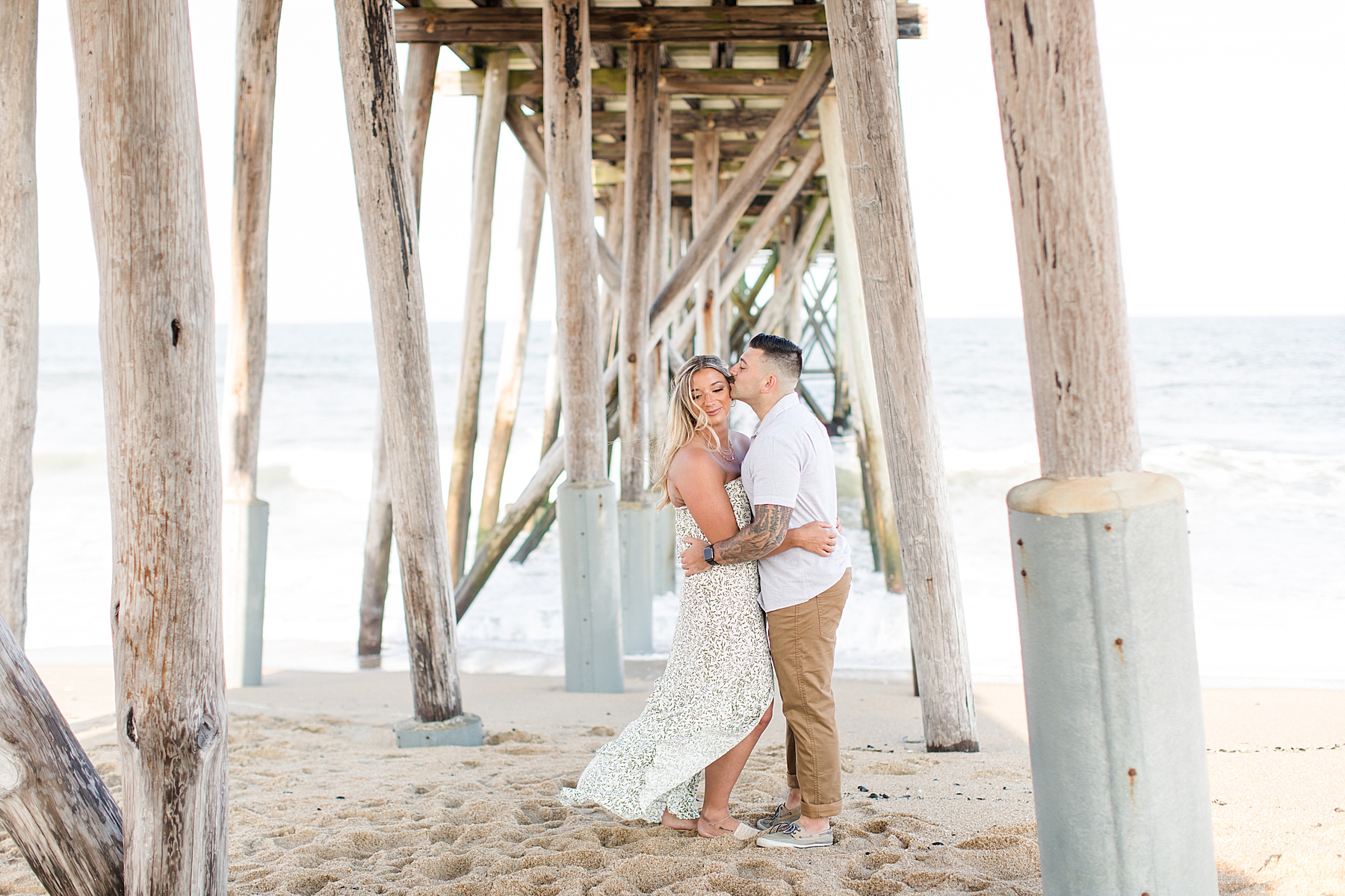 Belmar Beach Engagement Photography NJ