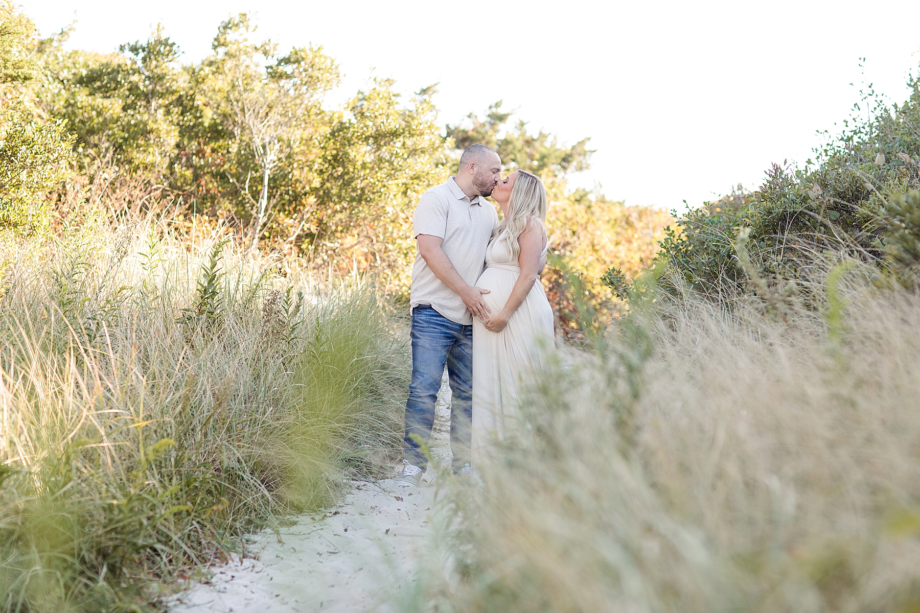 Island Beach State Park Maternity Photos