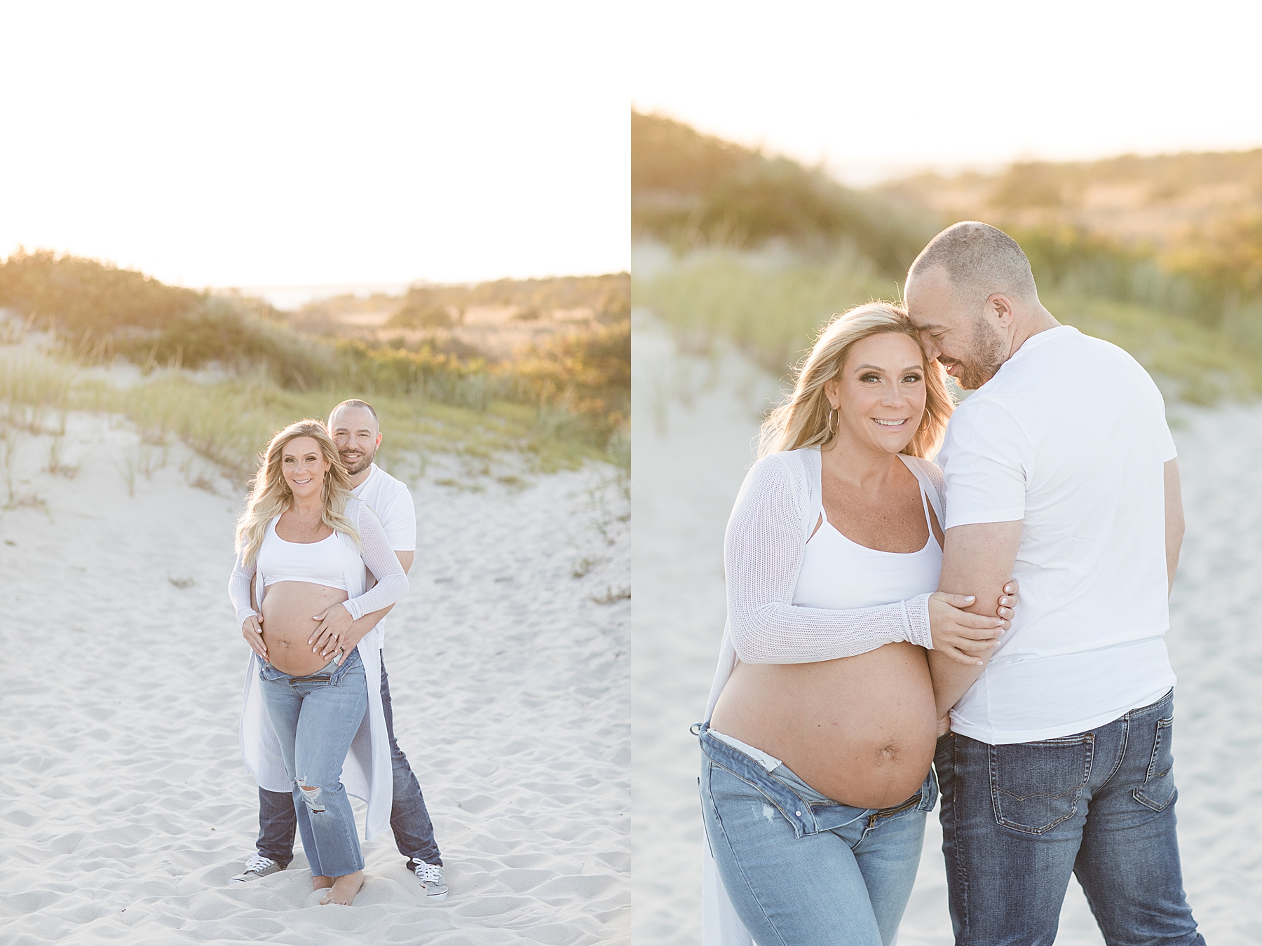 Maternity Photos On Island Beach State Park