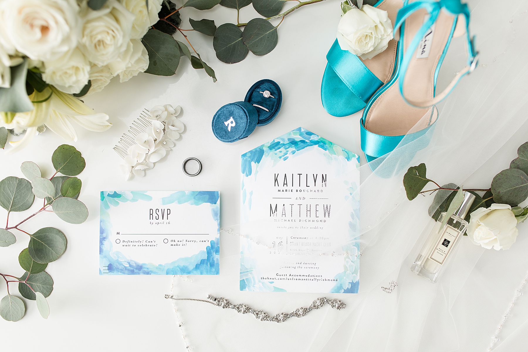 Wedding Invitation Photography Brant Beach Yacht Club