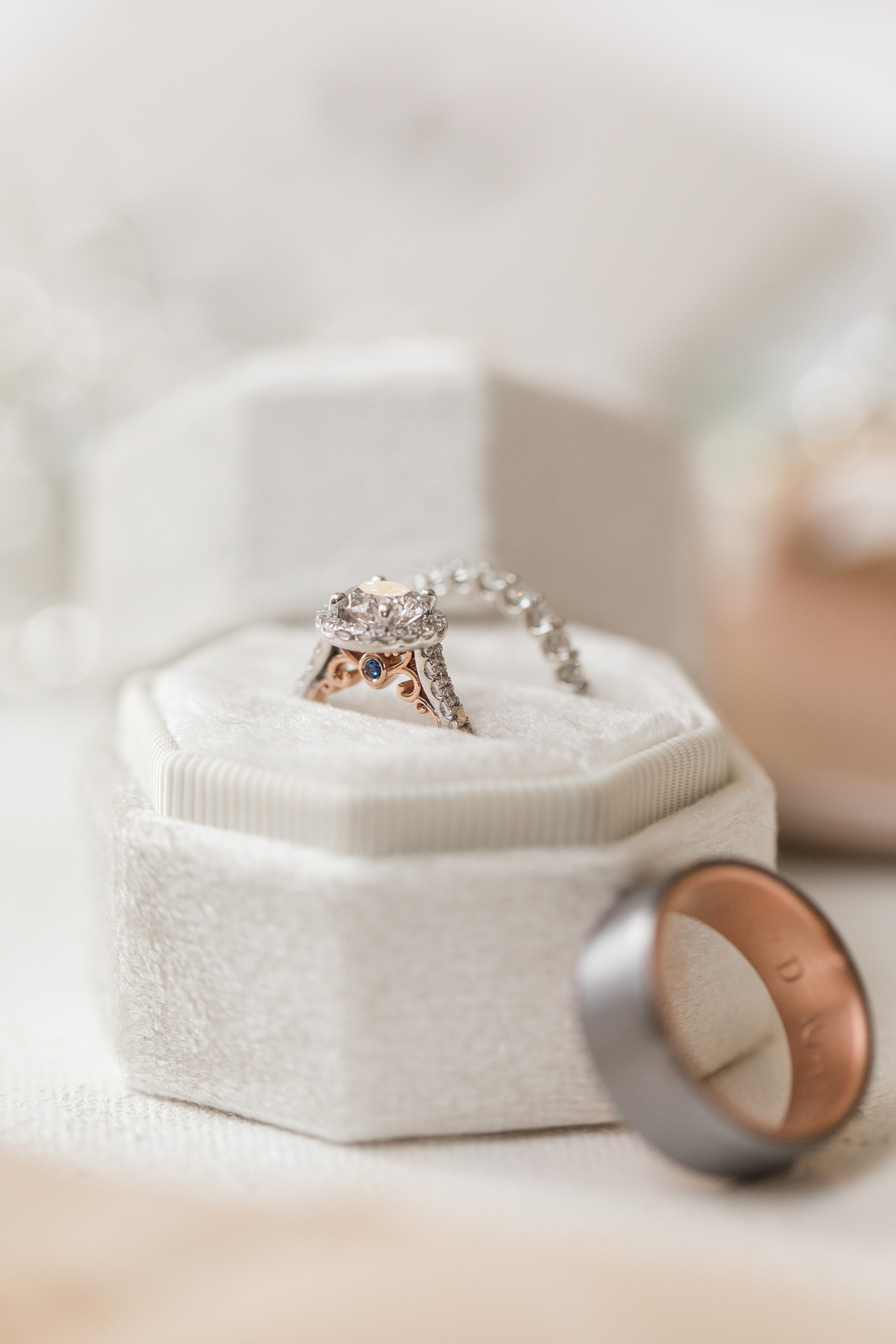 Wedding Rings Photography The English Manor