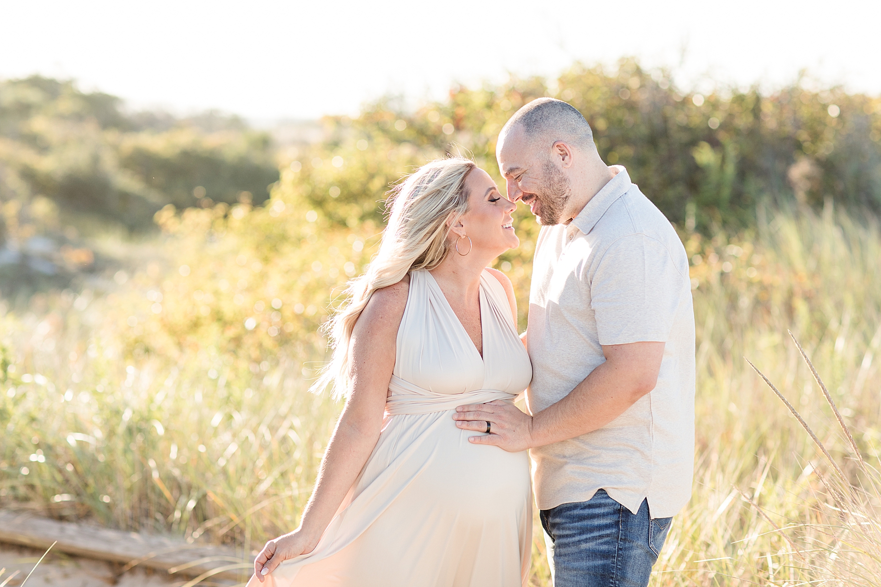 Island Beach State Park Maternity Photographer