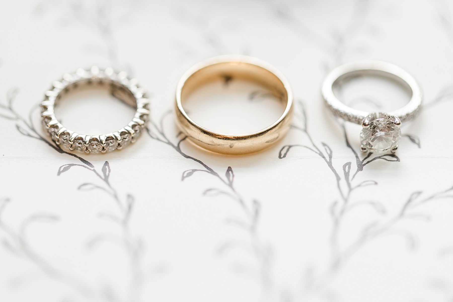 Brooklake Country Club Wedding Ring Photography