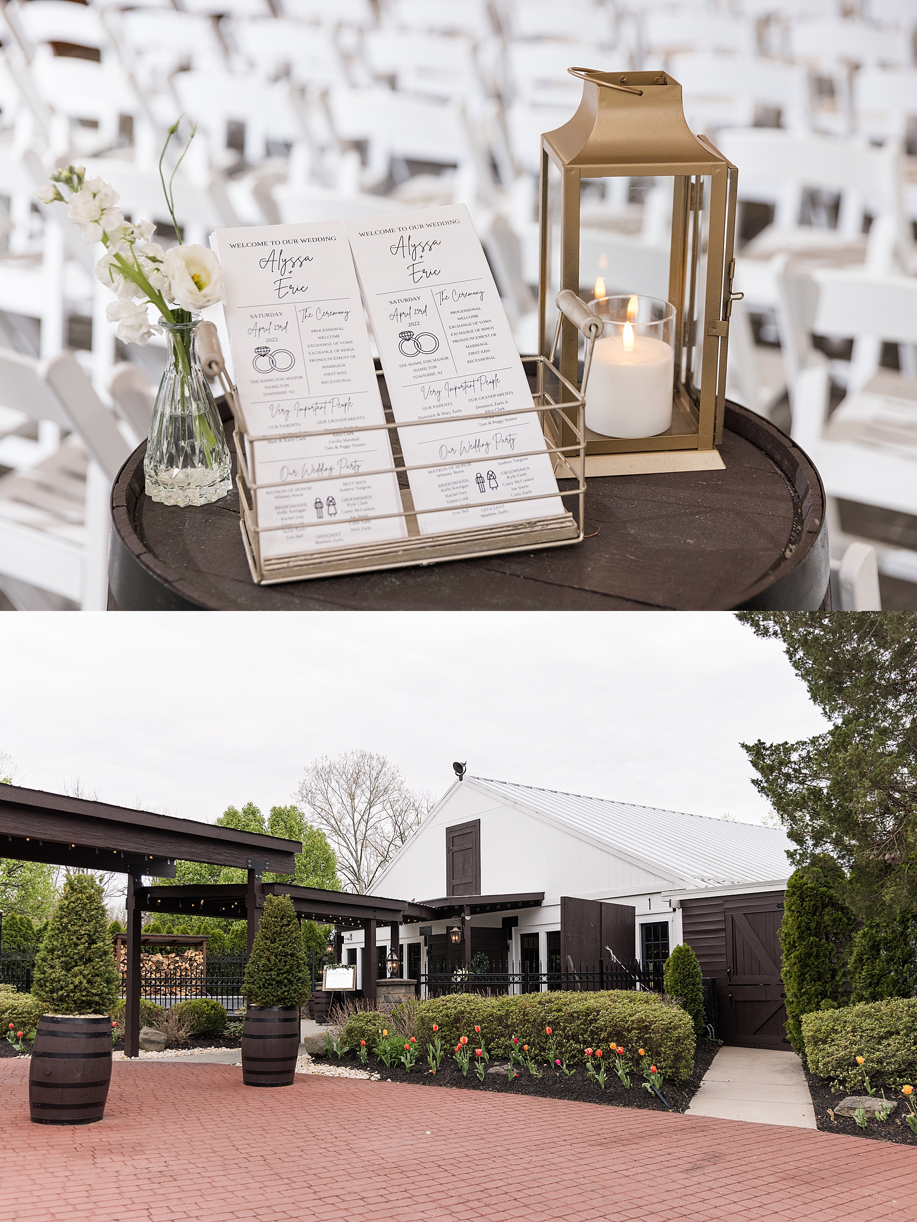 Hamilton Manor Wedding