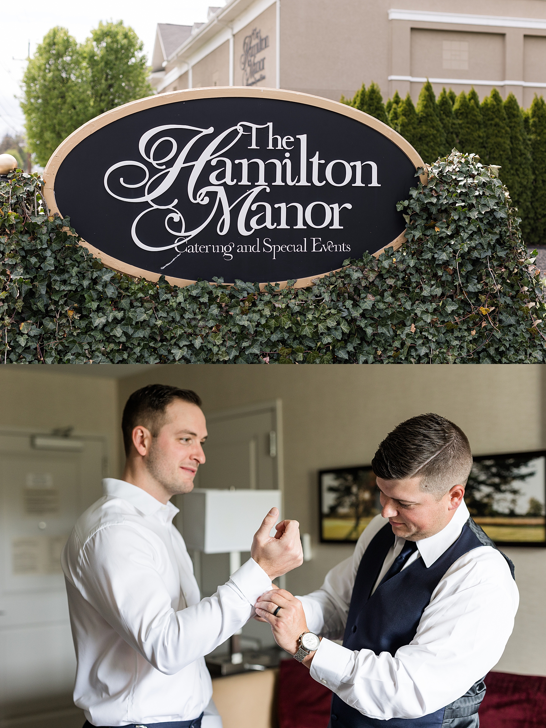 Hamilton Manor Wedding