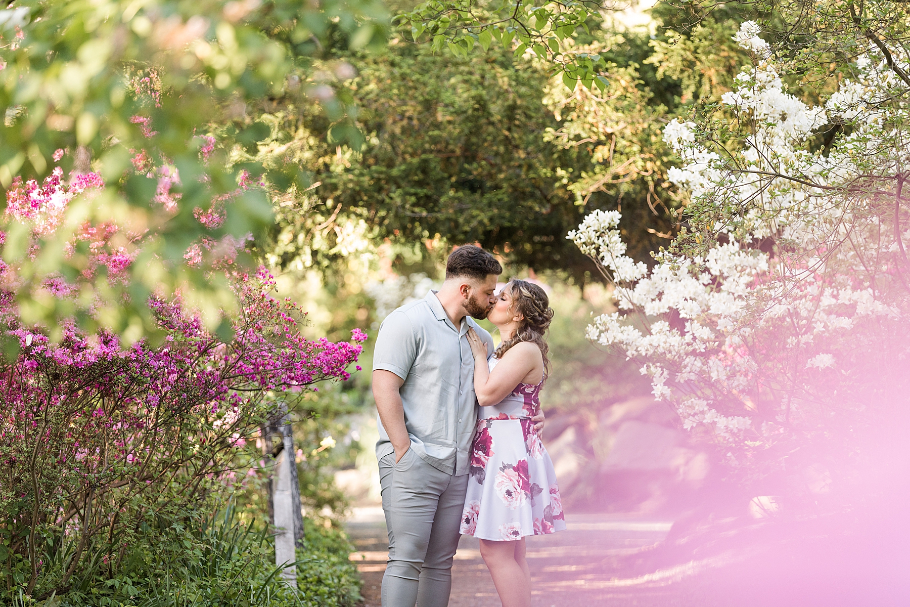 Sayen Gardens Engagement Session