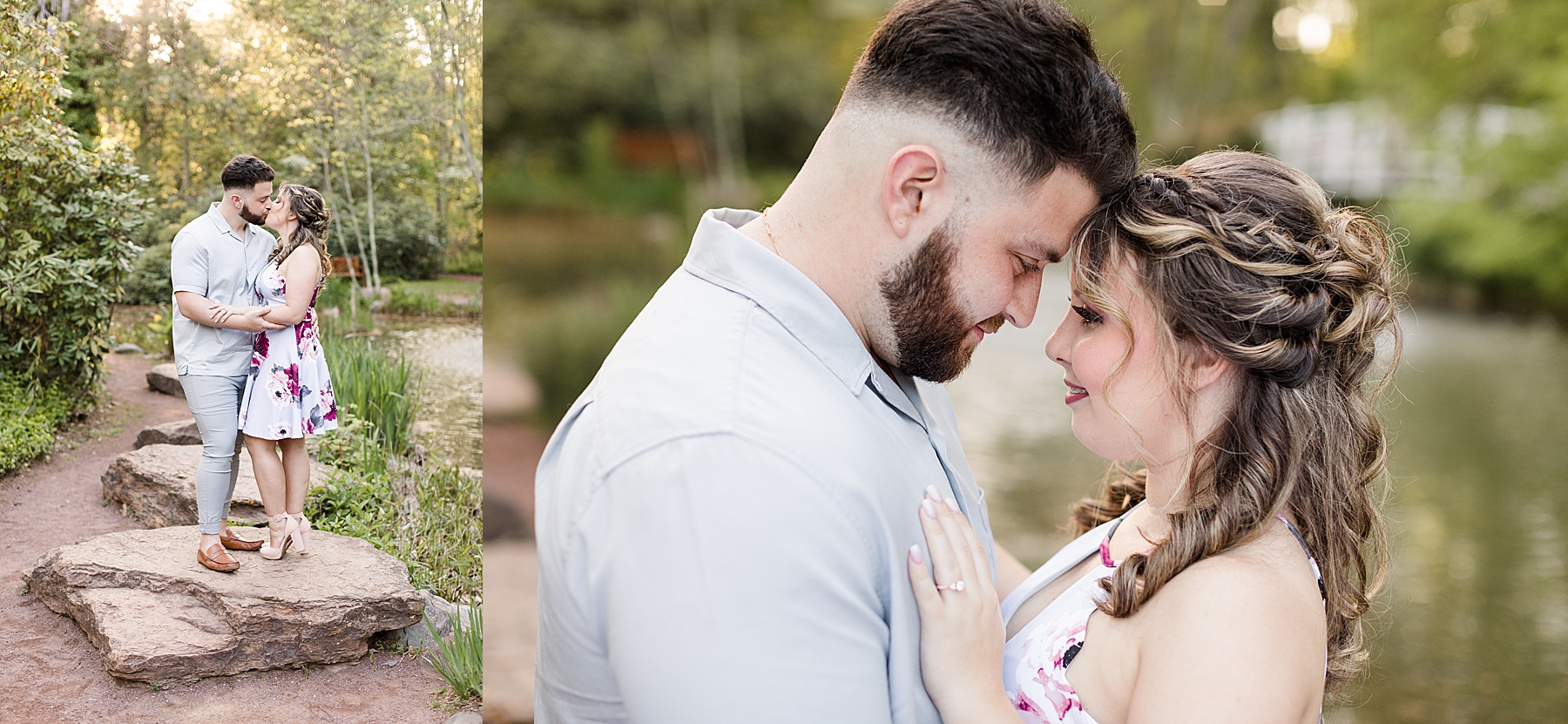 Sayen Gardens Engagement Session