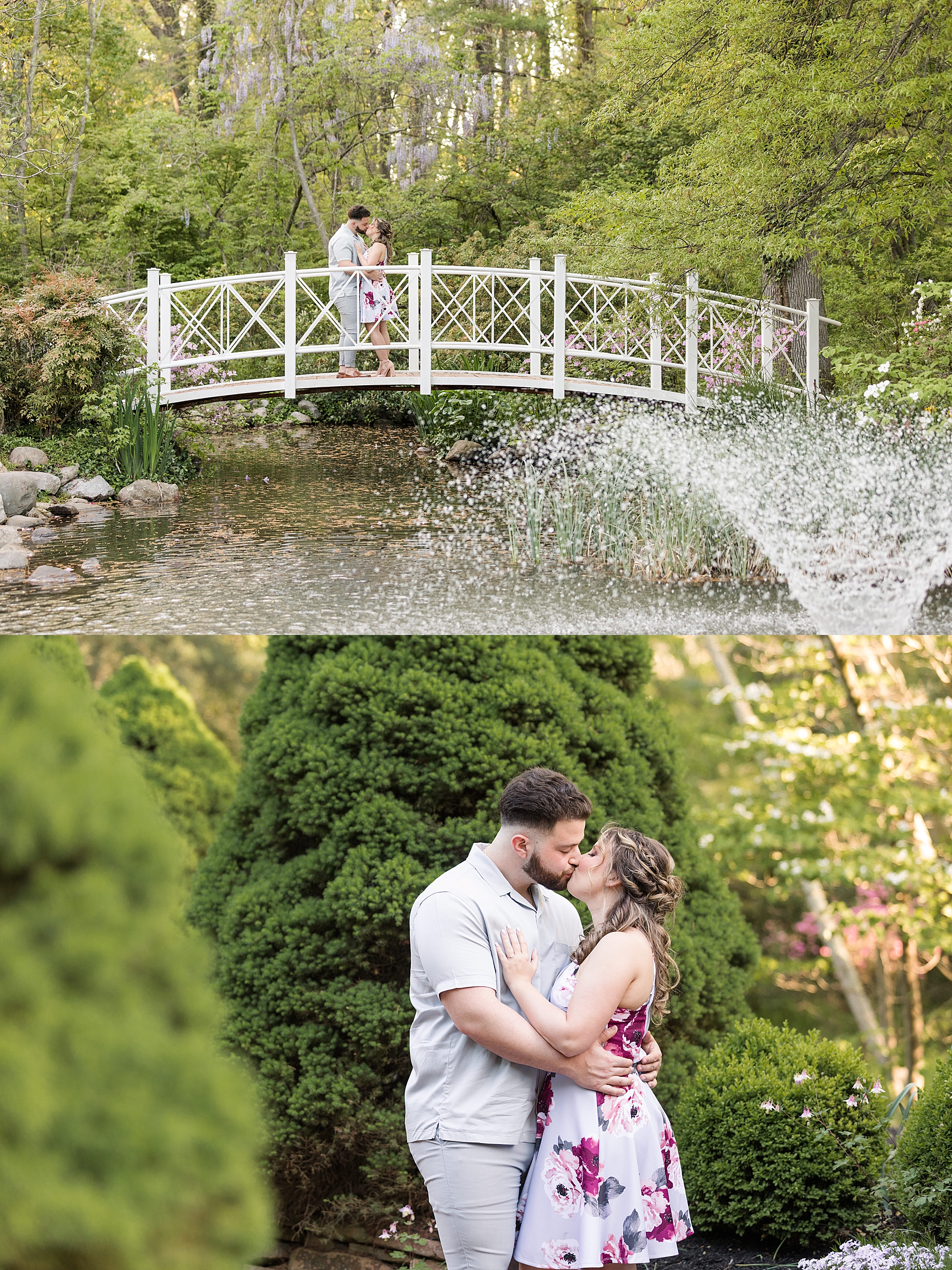 Sayen Gardens Engagement Session