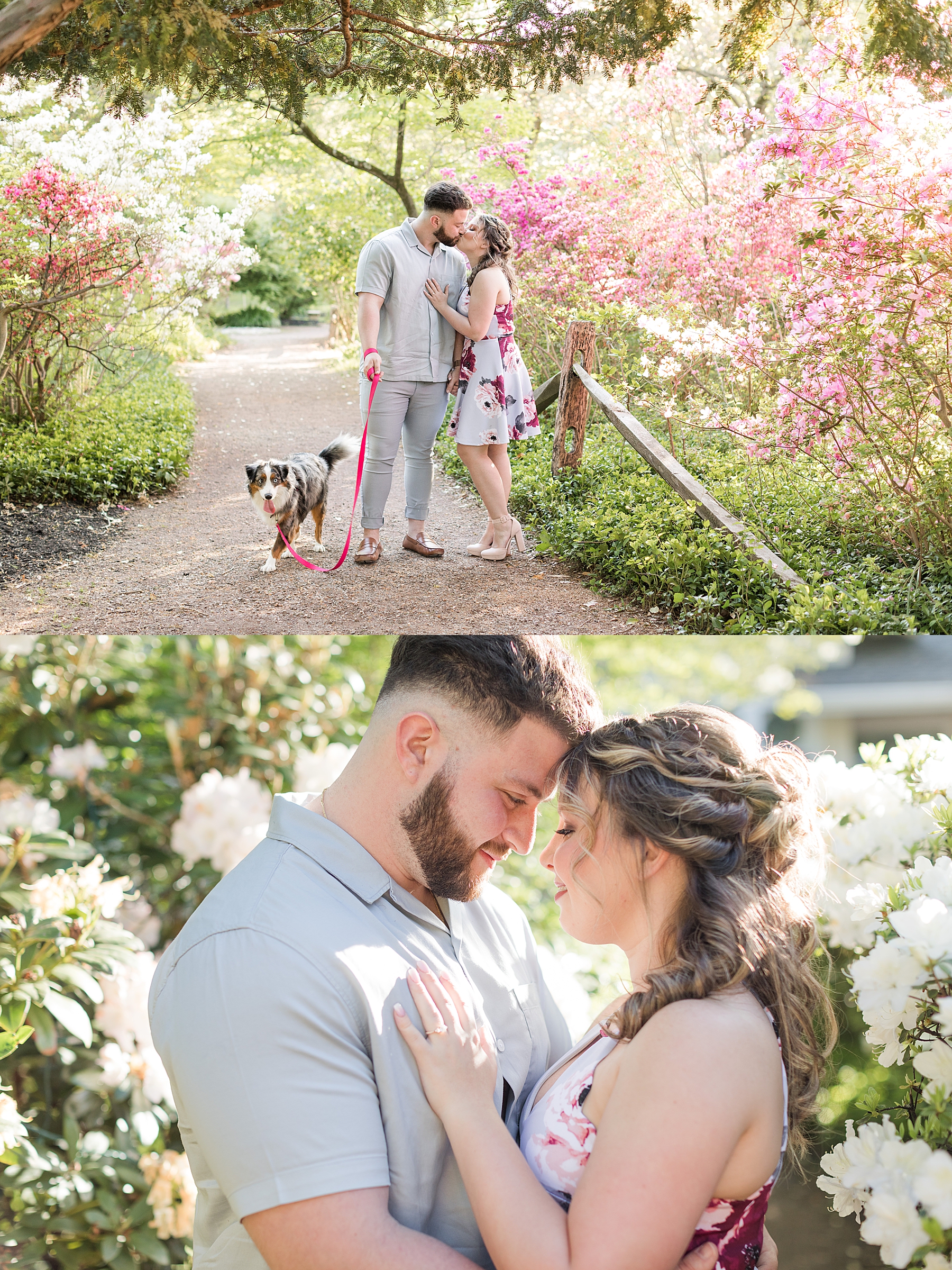 Sayen Gardens Engagement Session