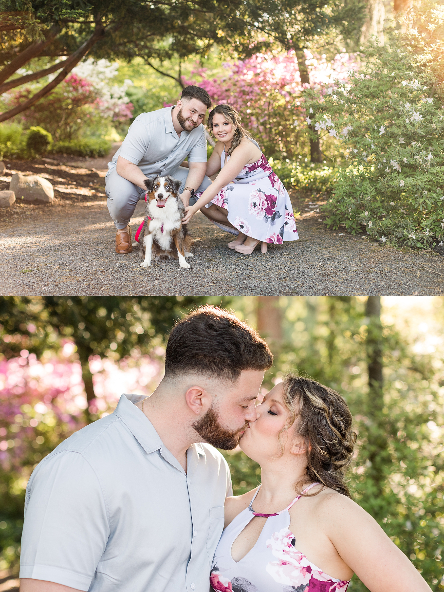 Sayen Gardens Engagement Session