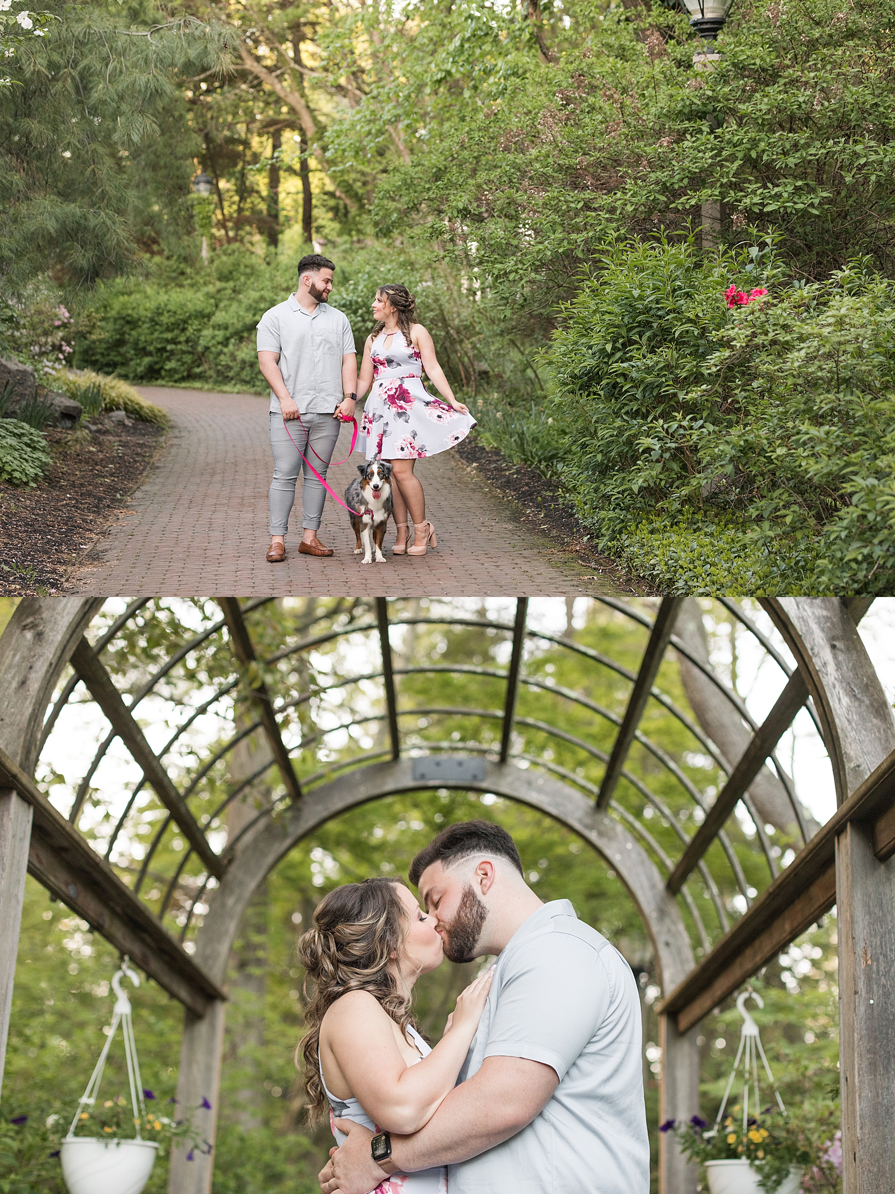 Sayen Gardens Engagement Session