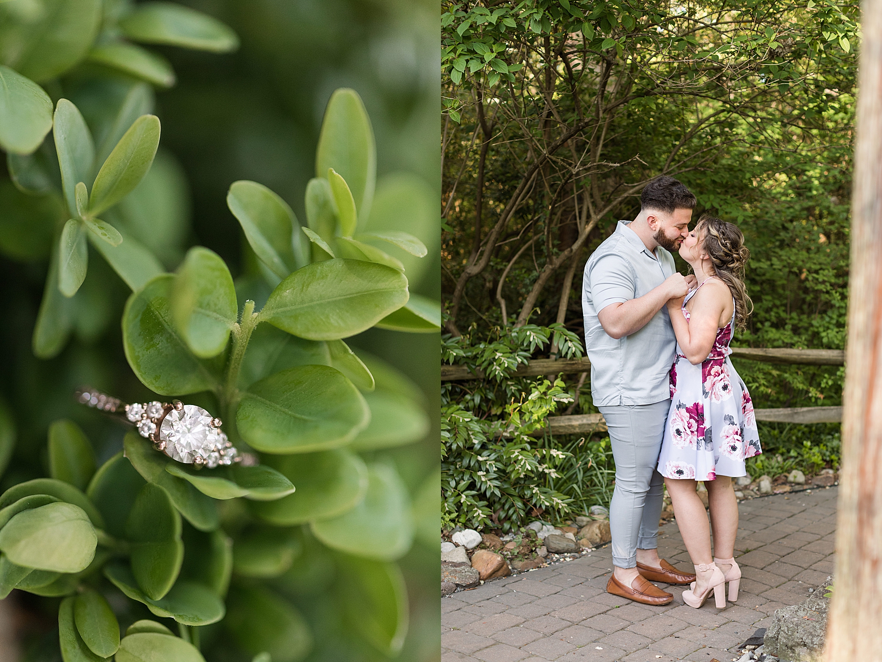 Sayen Gardens Engagement Session