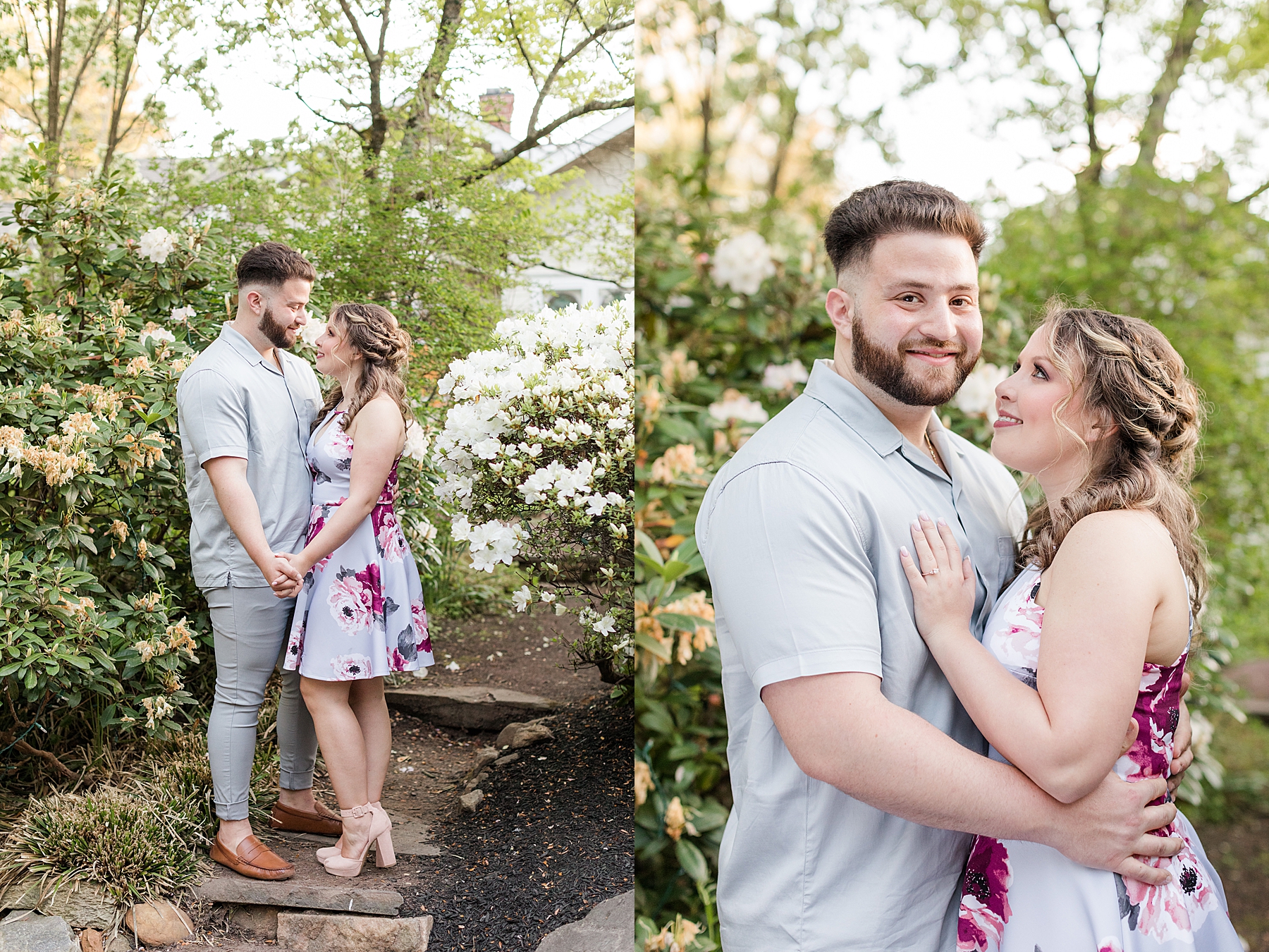 Sayen Gardens Engagement Session