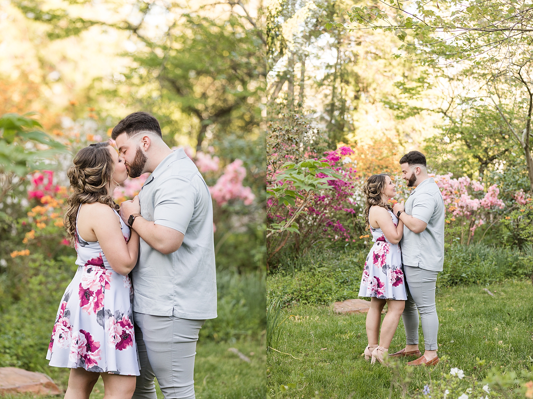 Sayen Gardens Engagement Session