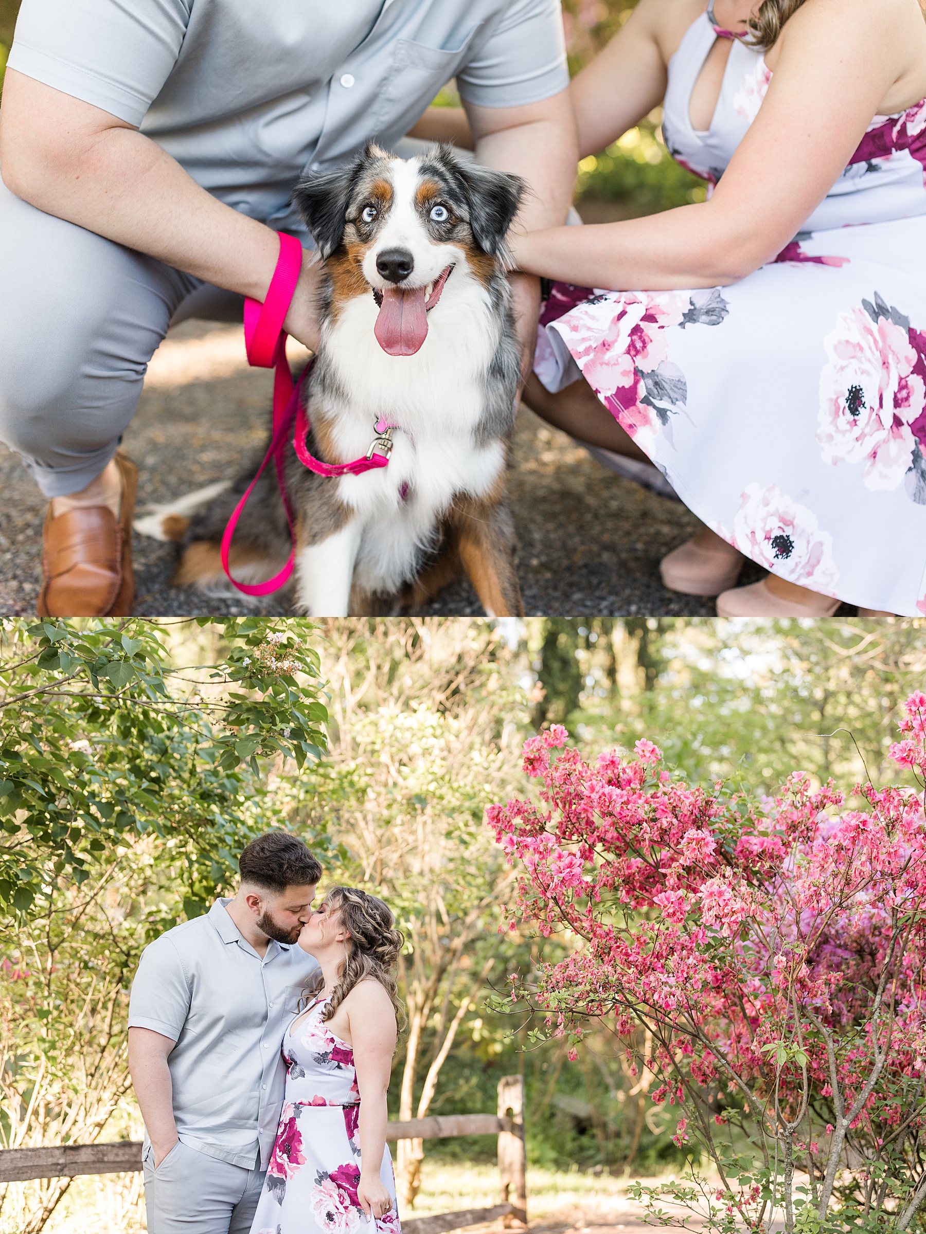 Sayen Gardens Engagement Session