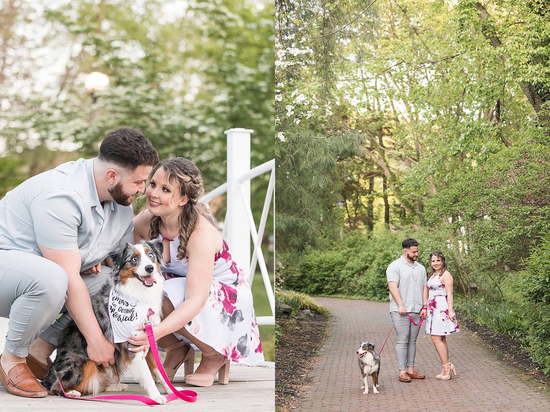 Sayen Gardens Engagement Session