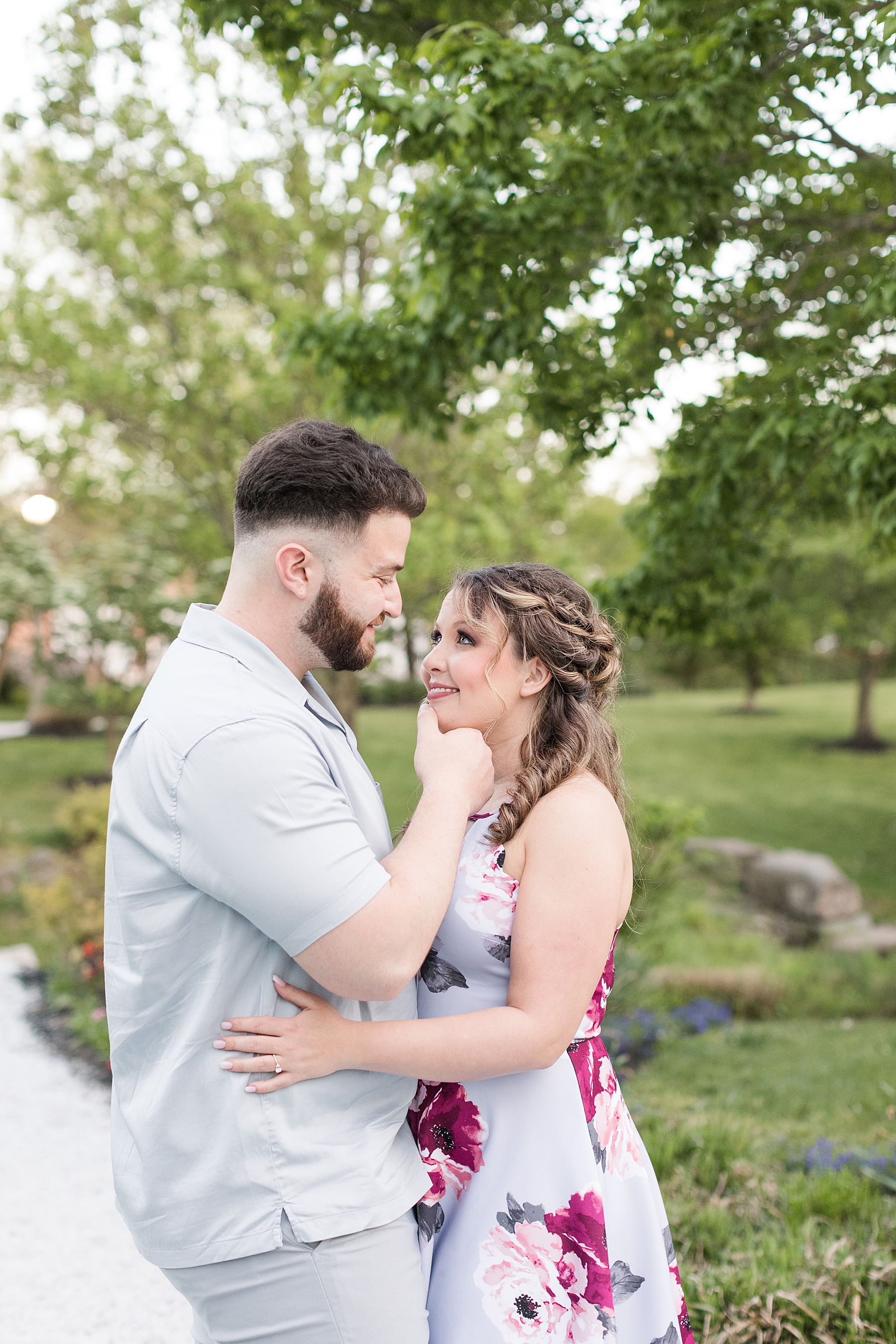 Sayen Gardens Engagement Session