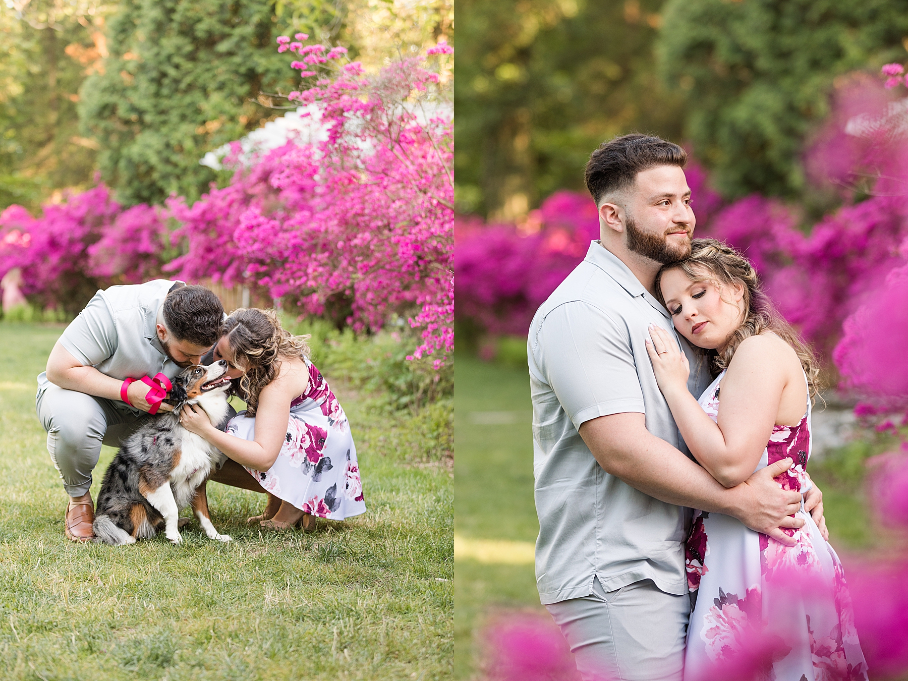 Sayen Gardens Engagement Session